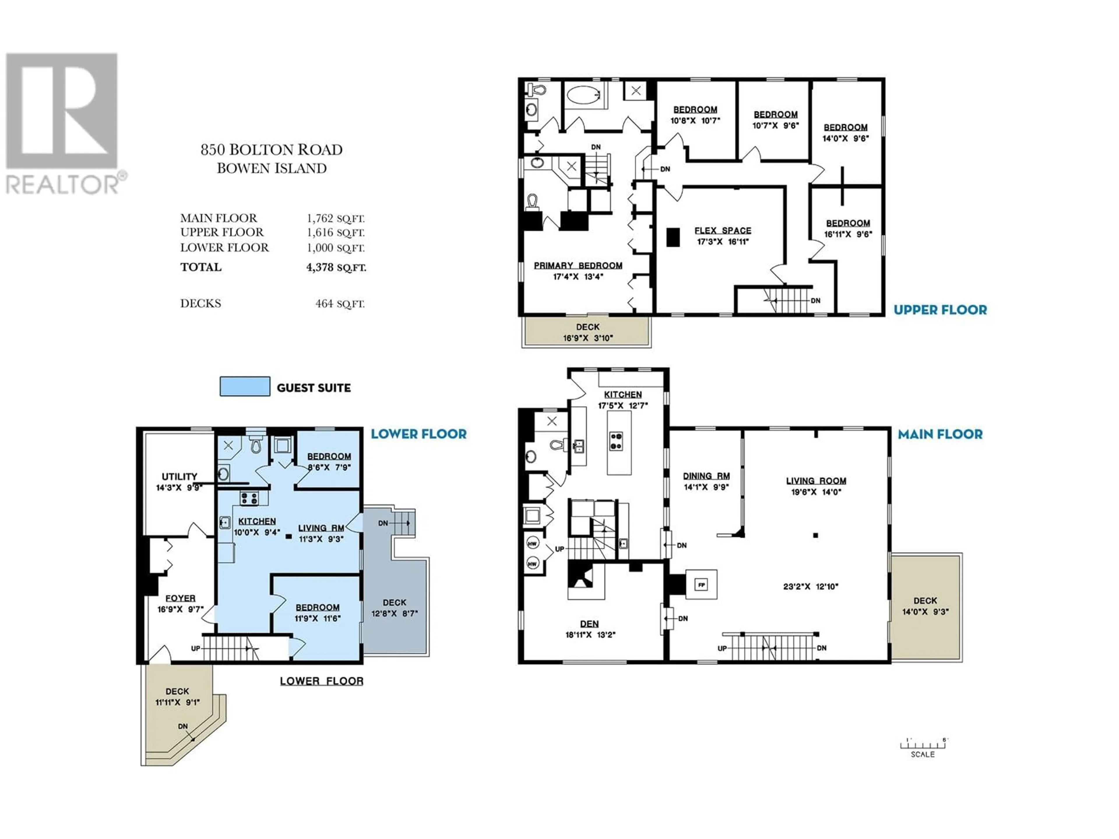 Floor plan for 850 BOLTON ROAD, Bowen Island British Columbia V0N1G2