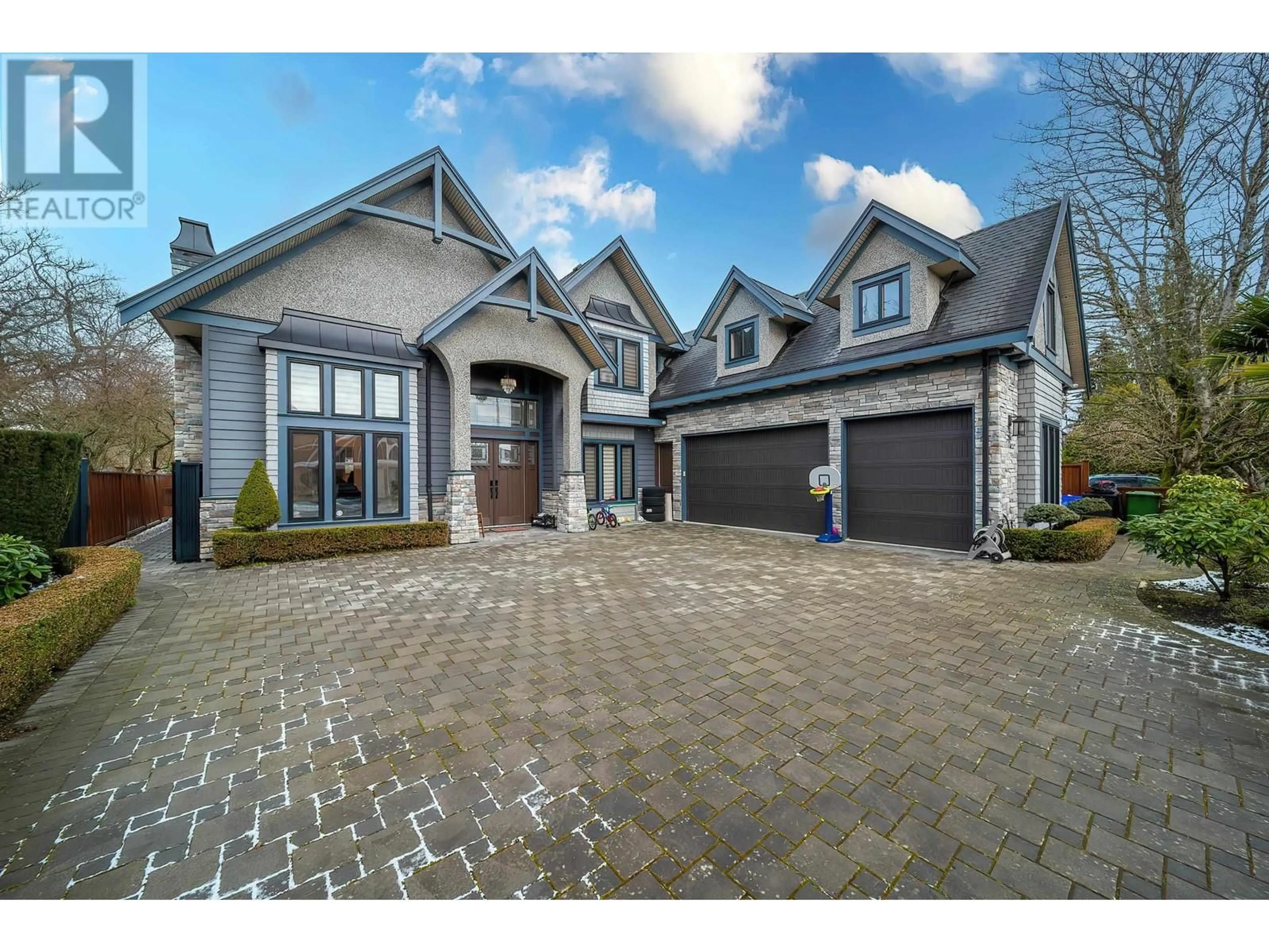 Home with brick exterior material, street for 9399 KIRKMOND CRES, Richmond British Columbia V7E1M7