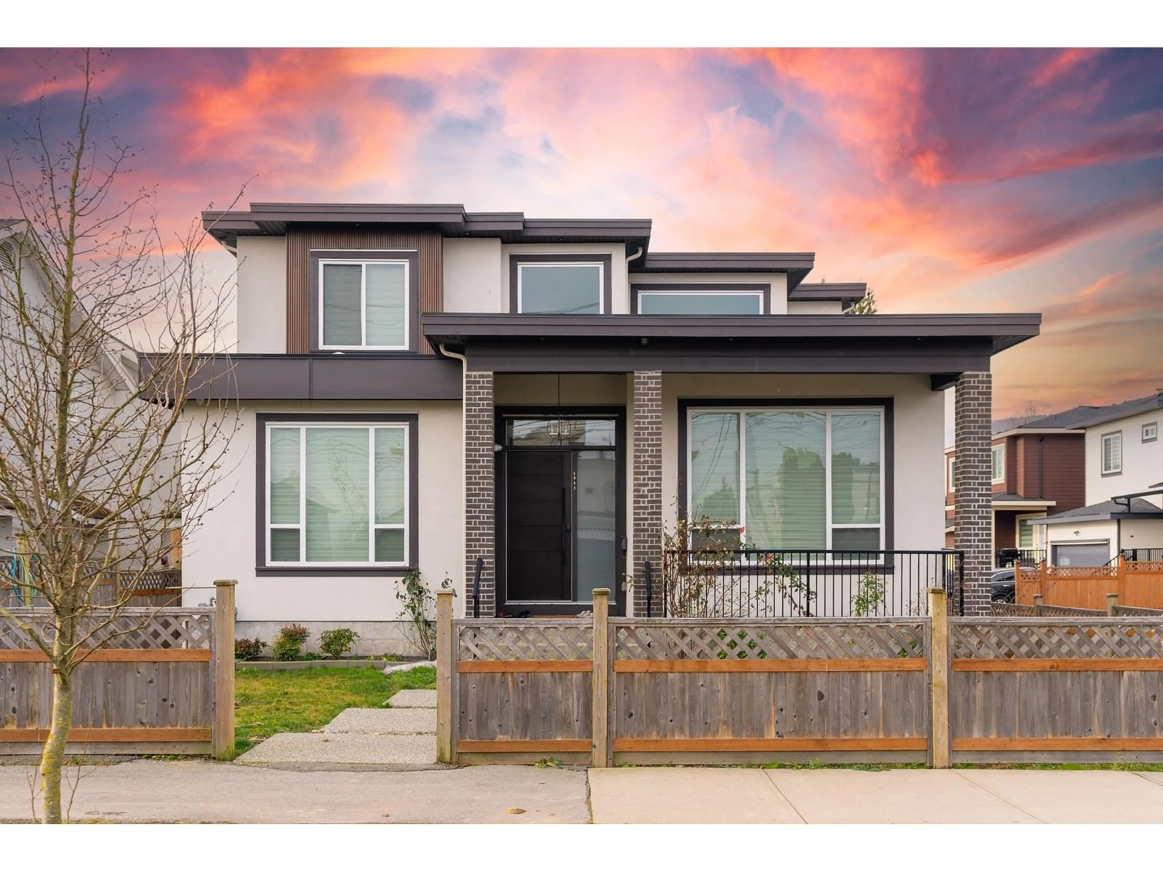 Home with brick exterior material, street for 5981 184, Surrey British Columbia V3S4N2
