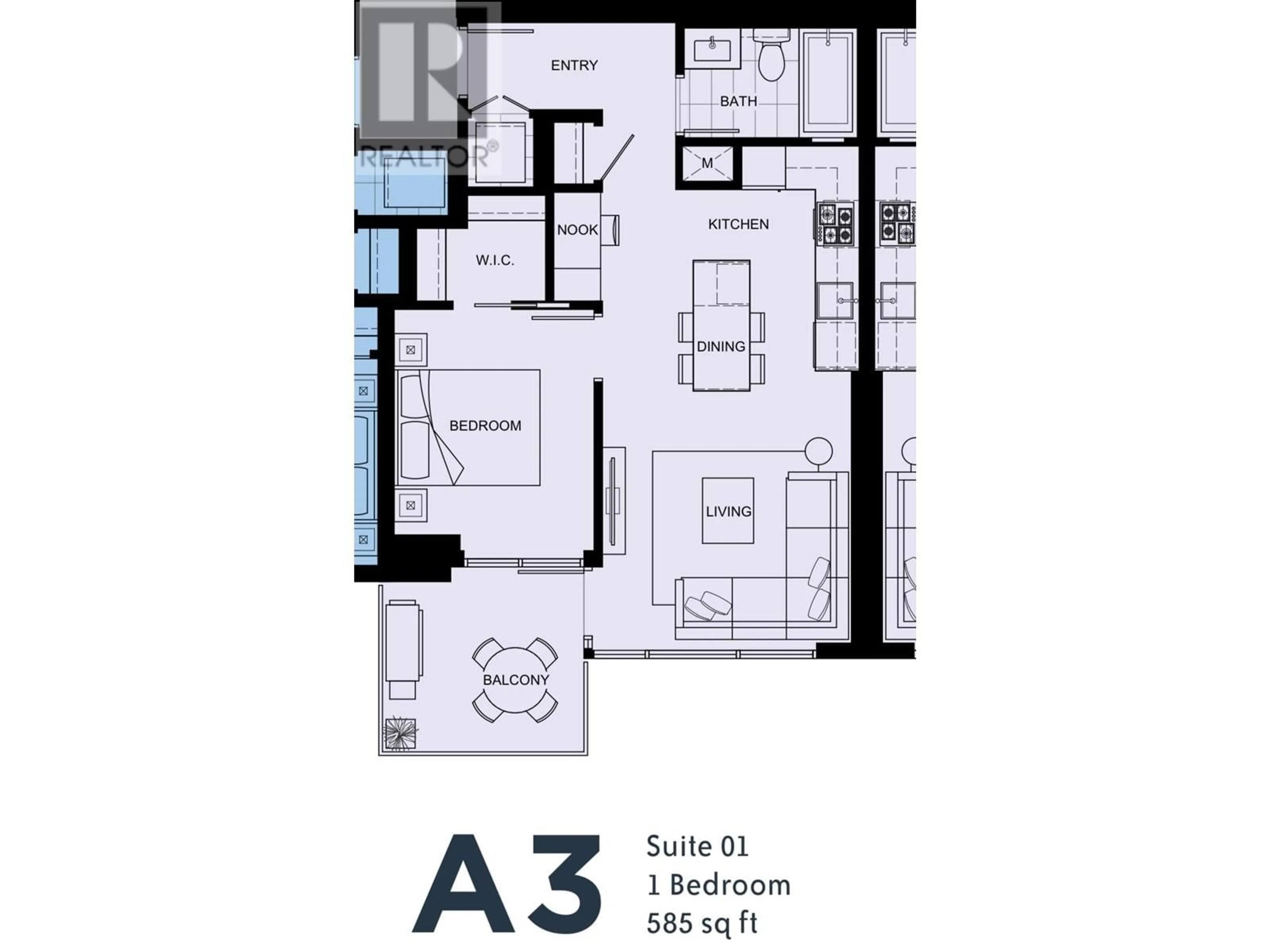 Floor plan for 1401 2108 GILMORE AVENUE, Burnaby British Columbia V5C0N8