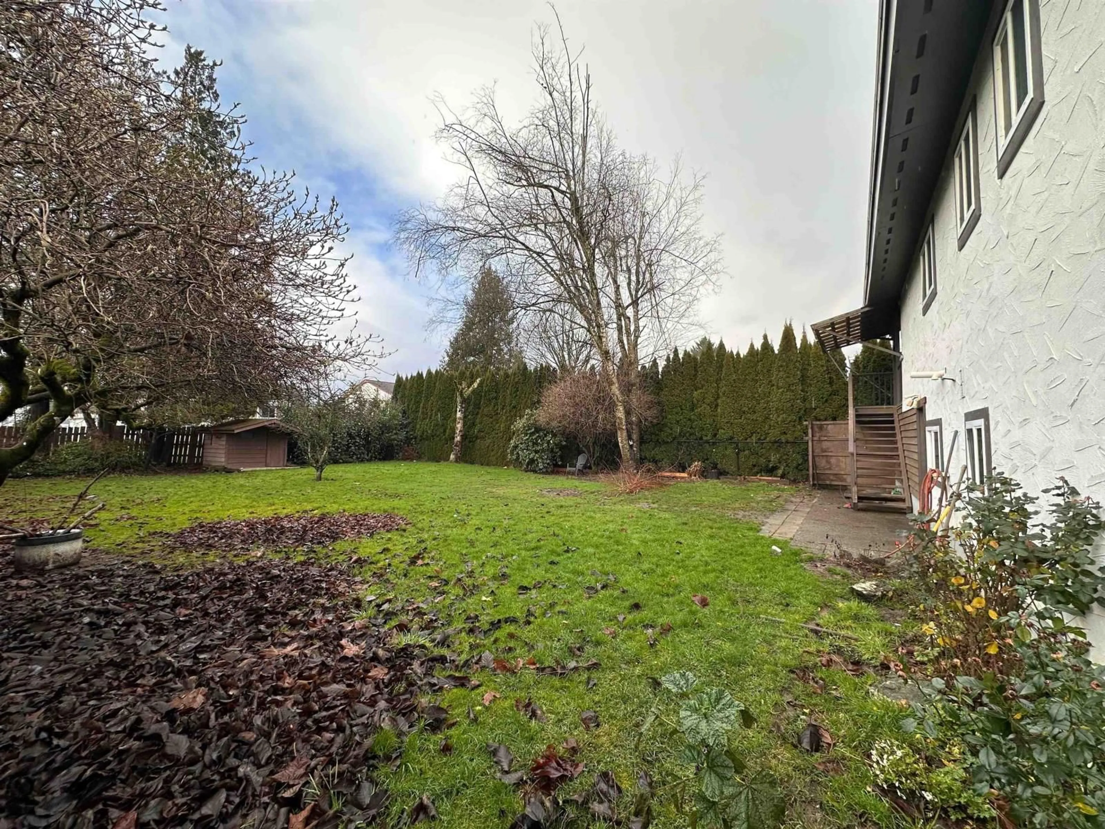 A pic from outside/outdoor area/front of a property/back of a property/a pic from drone, forest/trees view for 9543 PAULA CRESCENT, Chilliwack British Columbia V2P6H1