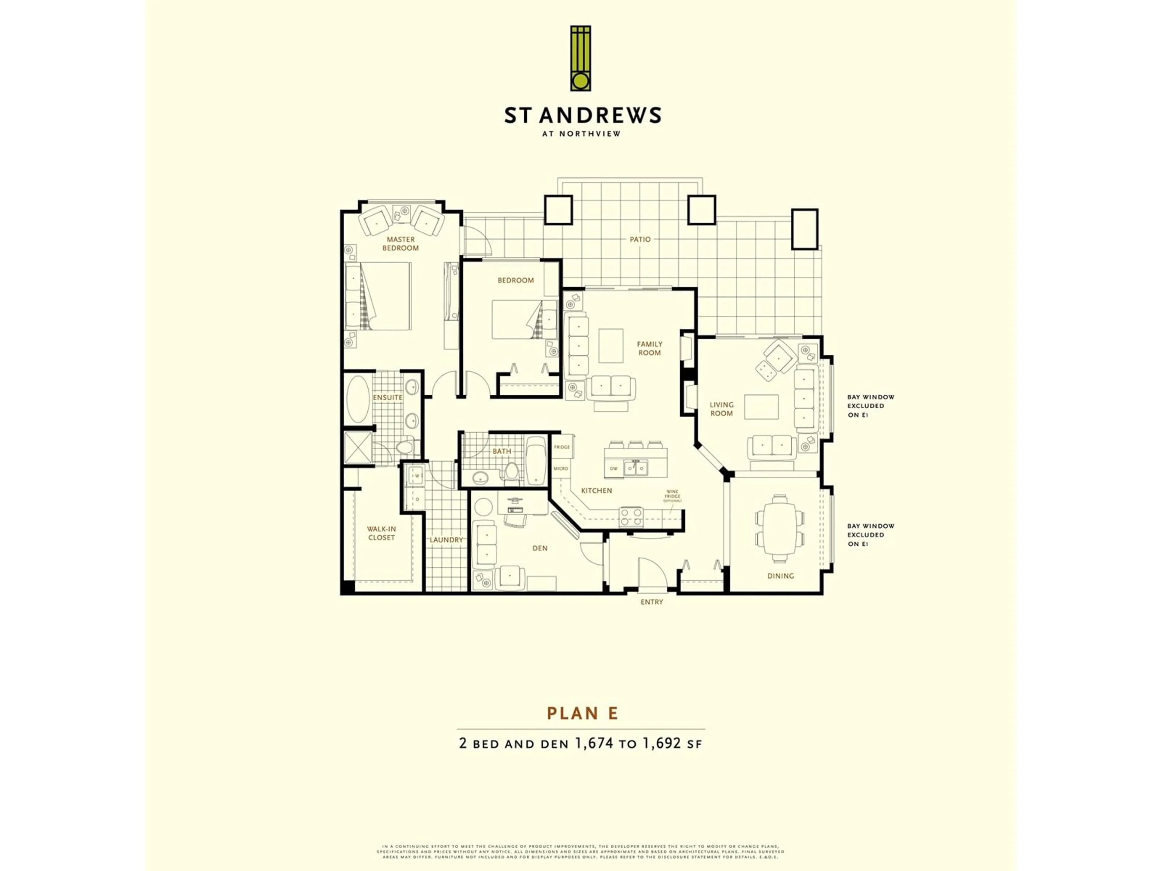 Floor plan for 104 16499 64 AVENUE, Surrey British Columbia V3S6V7