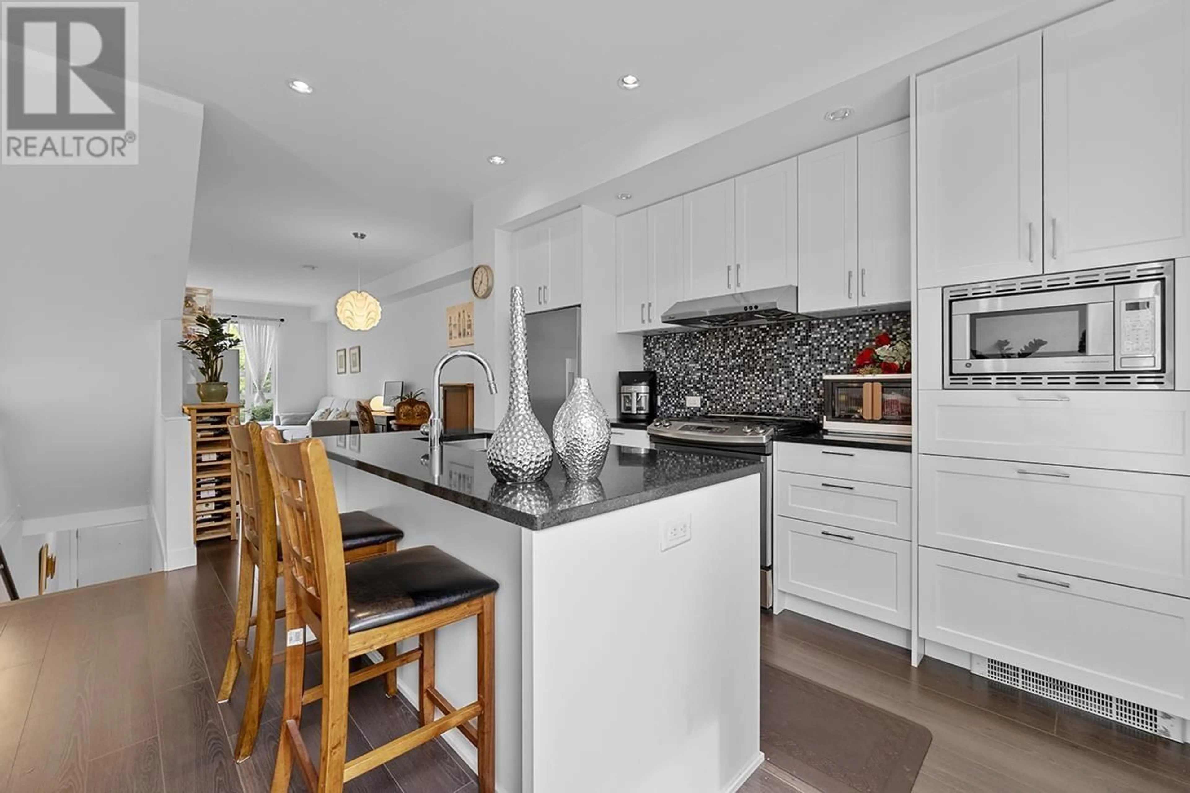 Contemporary kitchen, ceramic/tile floor for 123 548 FOSTER AVENUE, Coquitlam British Columbia V3J0E2