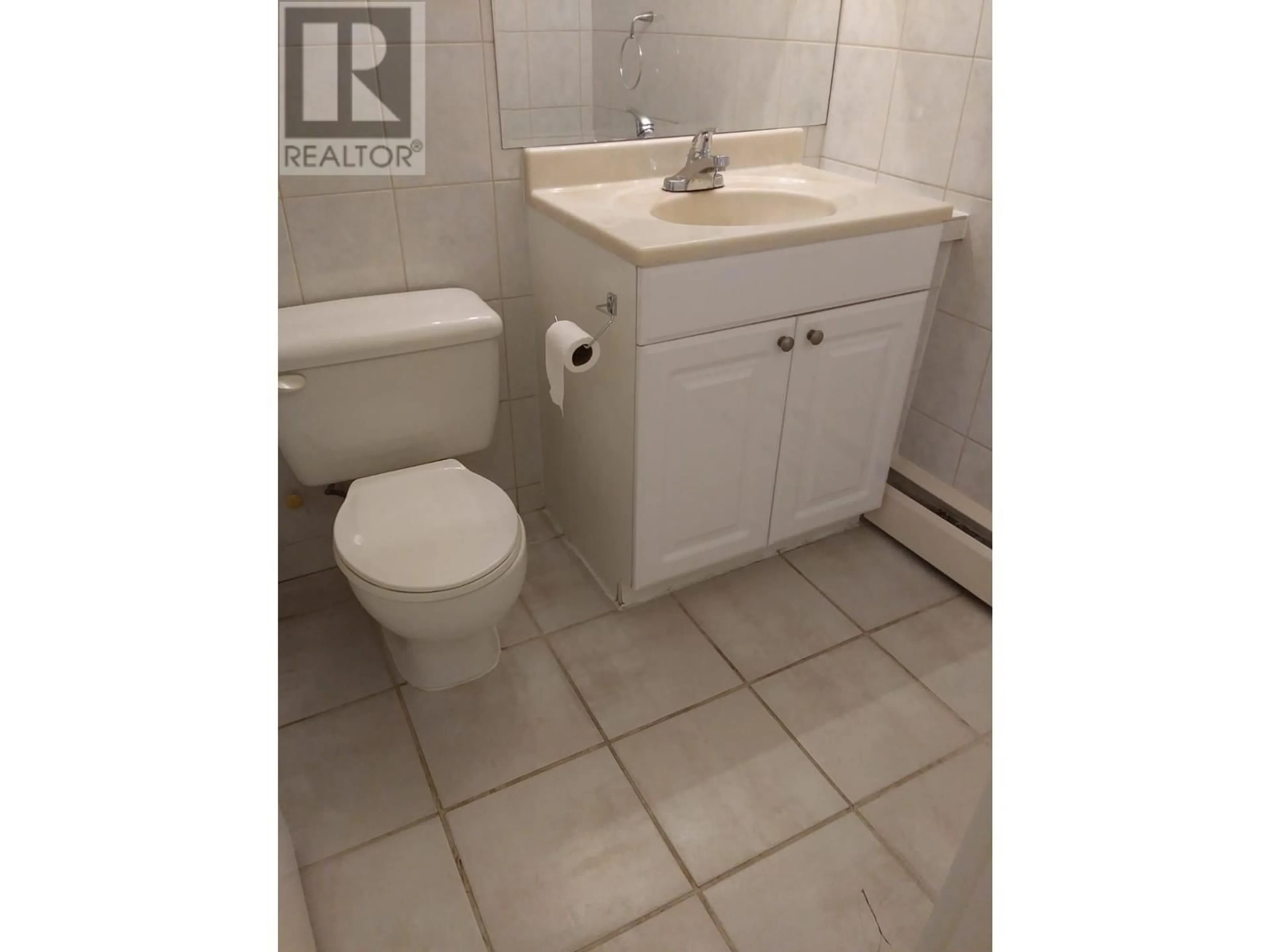 Standard bathroom, ceramic/tile floor for 103 7240 LINDSAY ROAD, Richmond British Columbia V7C3M6