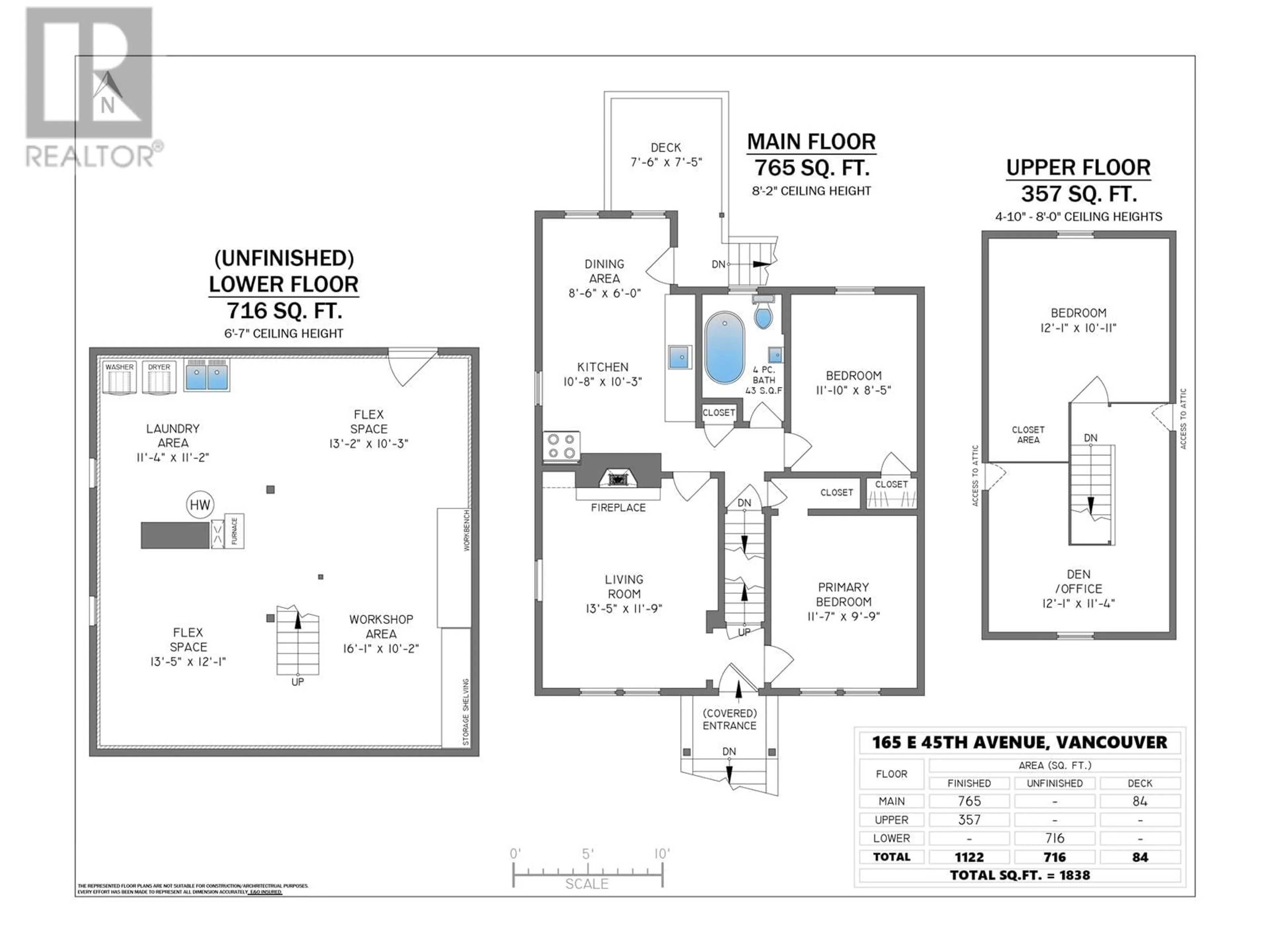 Floor plan for 165 E 45TH AVENUE, Vancouver British Columbia V5W1W8