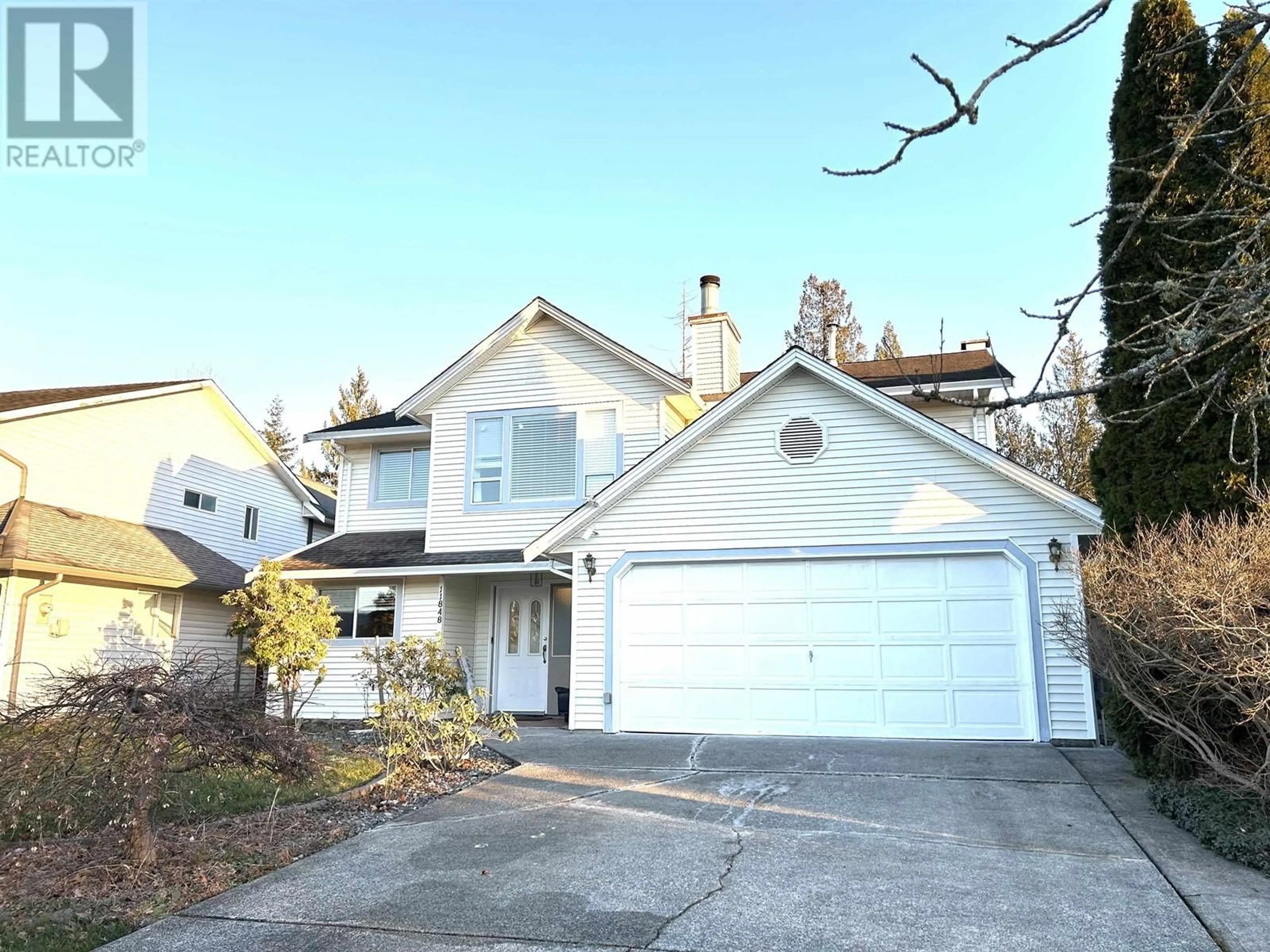 Home with vinyl exterior material, street for 11848 MEADOWLARK DRIVE, Maple Ridge British Columbia V2X9L6