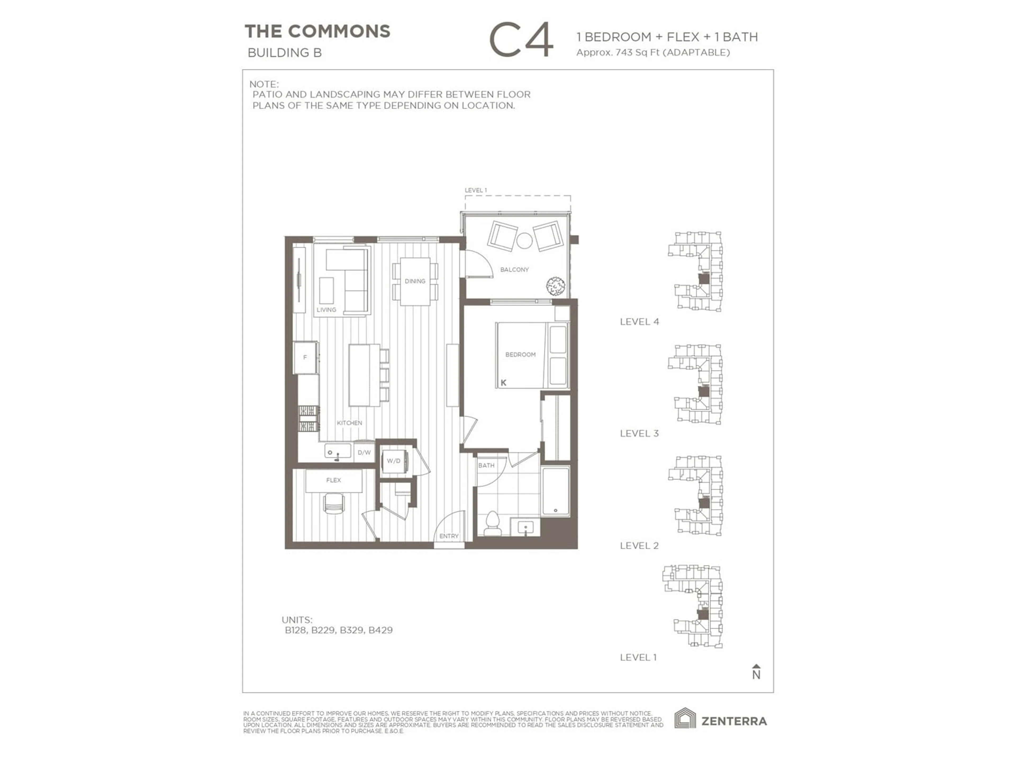 Floor plan for B329 8320 208B AVENUE, Langley British Columbia V2Y2C4