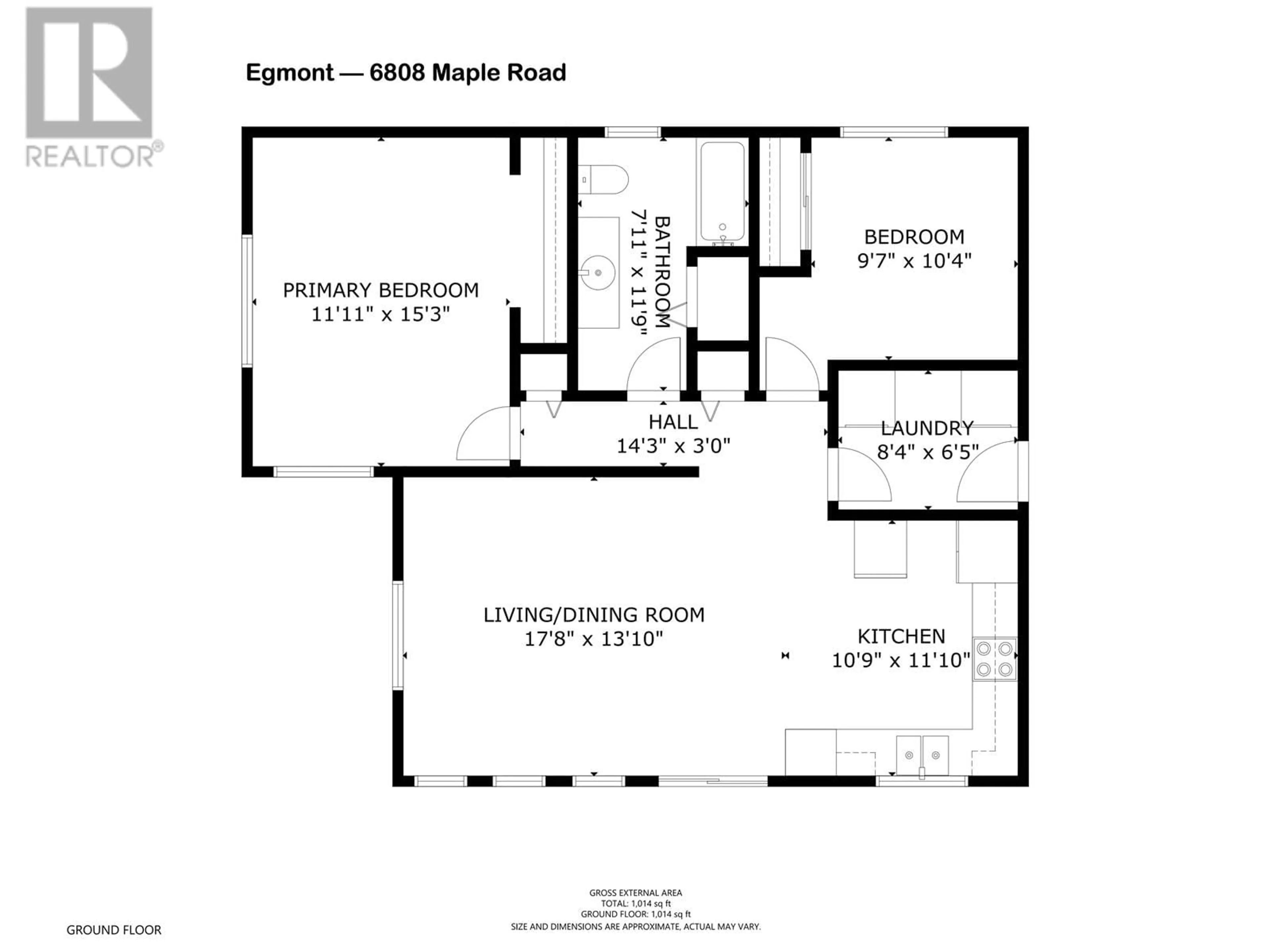 Floor plan for 6808 MAPLE ROAD, Egmont British Columbia V0N1N0