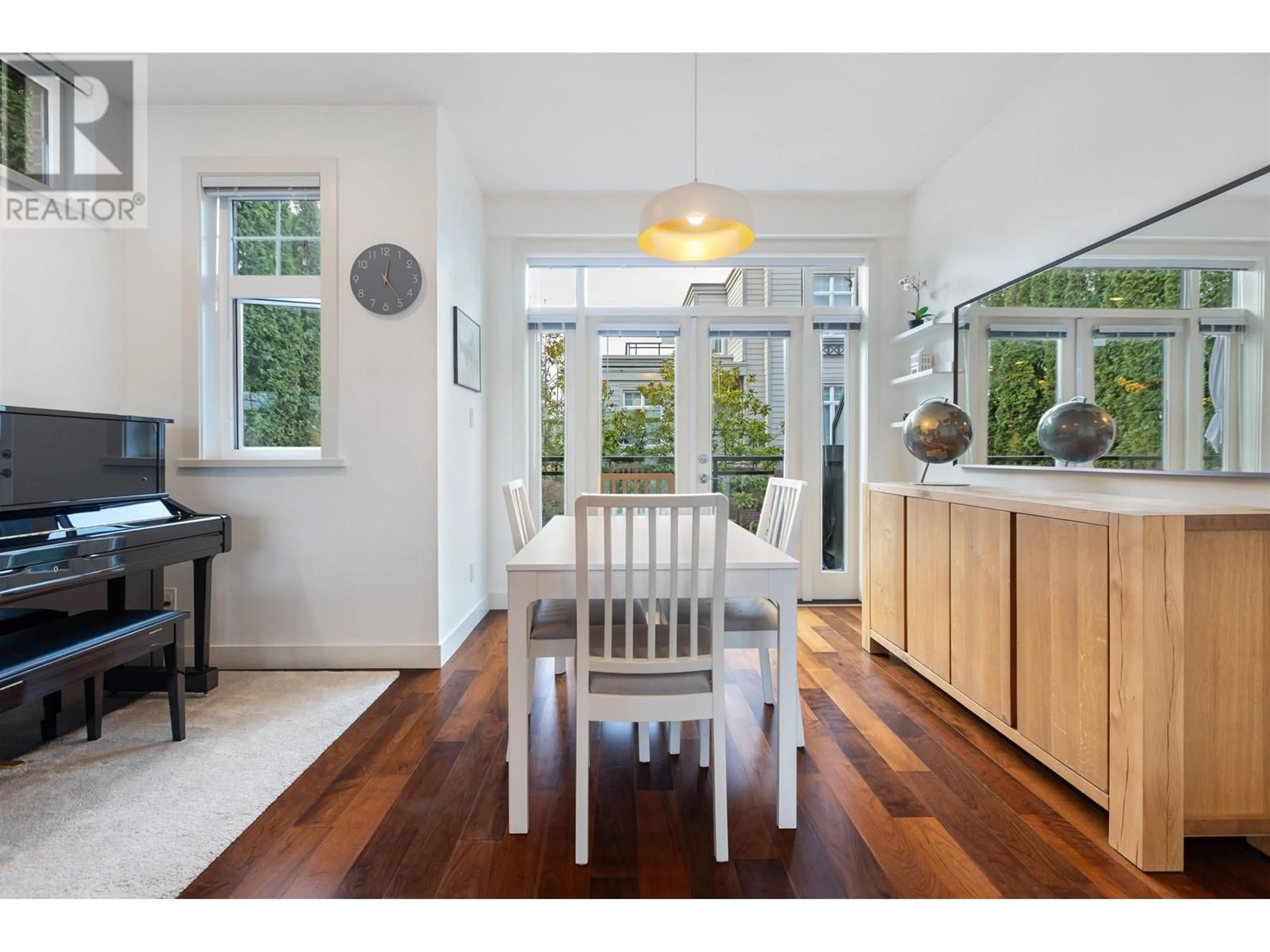 Dining room, wood/laminate floor for 5437 WILLOW STREET, Vancouver British Columbia V5Z3S3