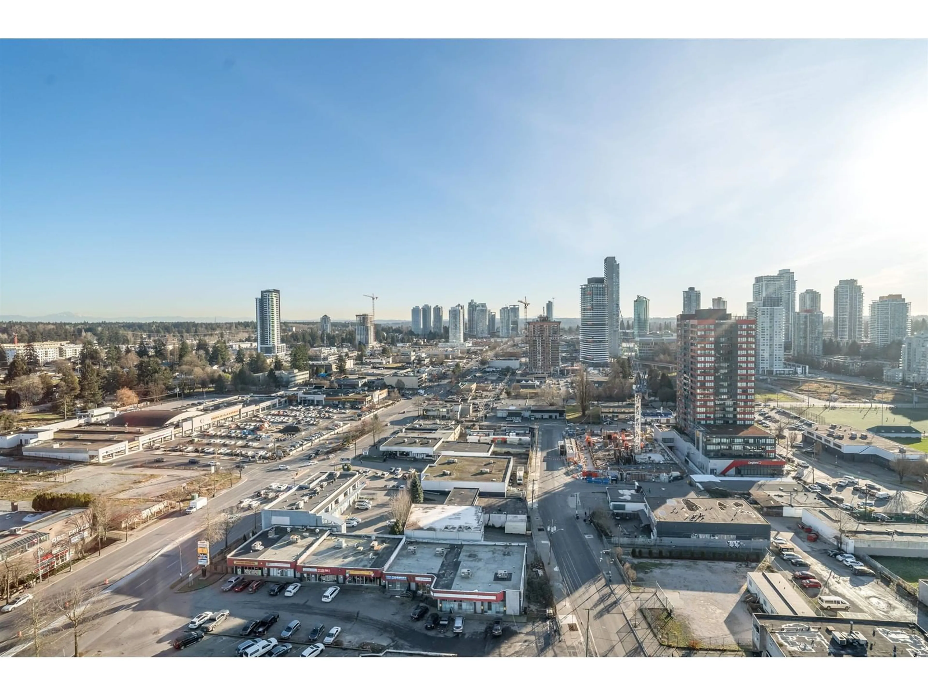 A pic from outside/outdoor area/front of a property/back of a property/a pic from drone, city buildings view from balcony for 2006 10750 135A STREET, Surrey British Columbia V3T0V4