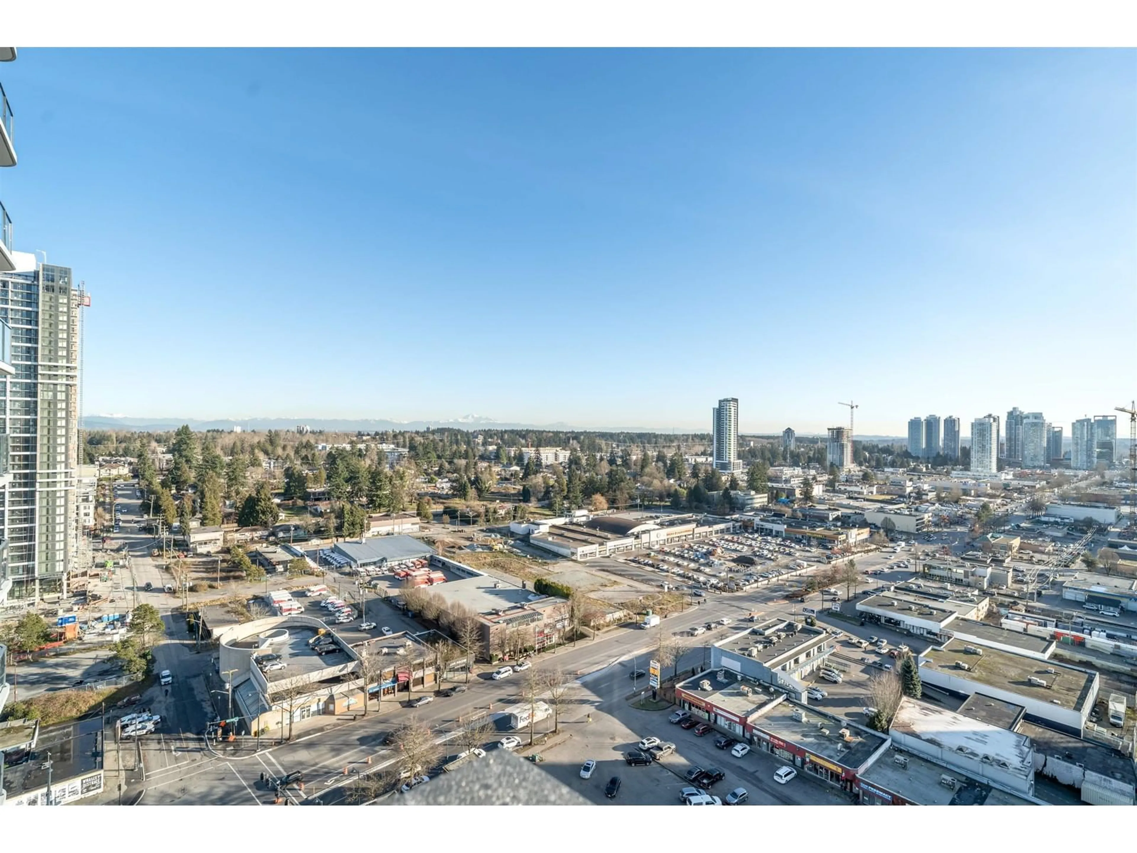 A pic from outside/outdoor area/front of a property/back of a property/a pic from drone, city buildings view from balcony for 2006 10750 135A STREET, Surrey British Columbia V3T0V4