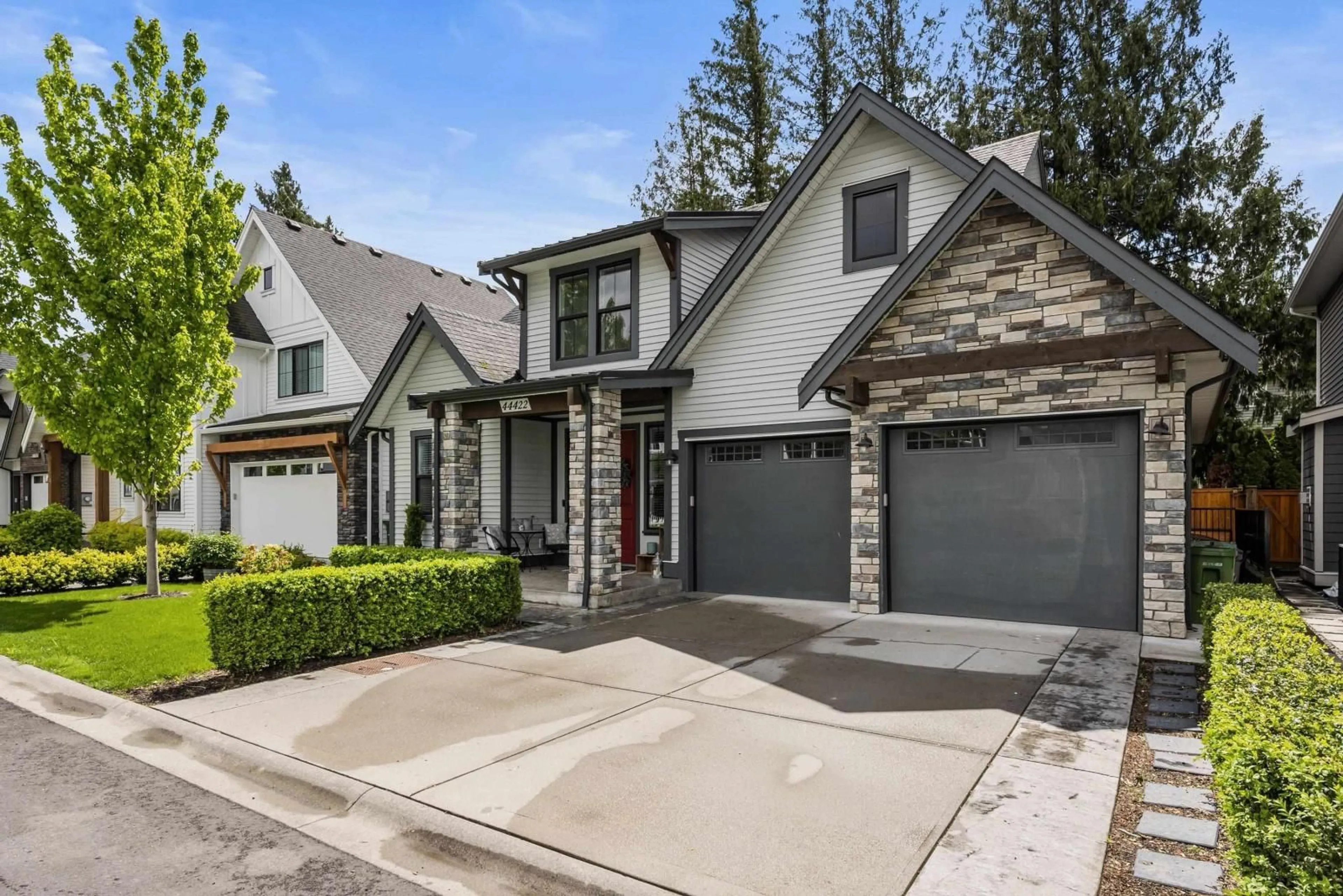 Home with brick exterior material, street for 44422 FRESHWATER DRIVE|Sardis South, Chilliwack British Columbia V2R6A3