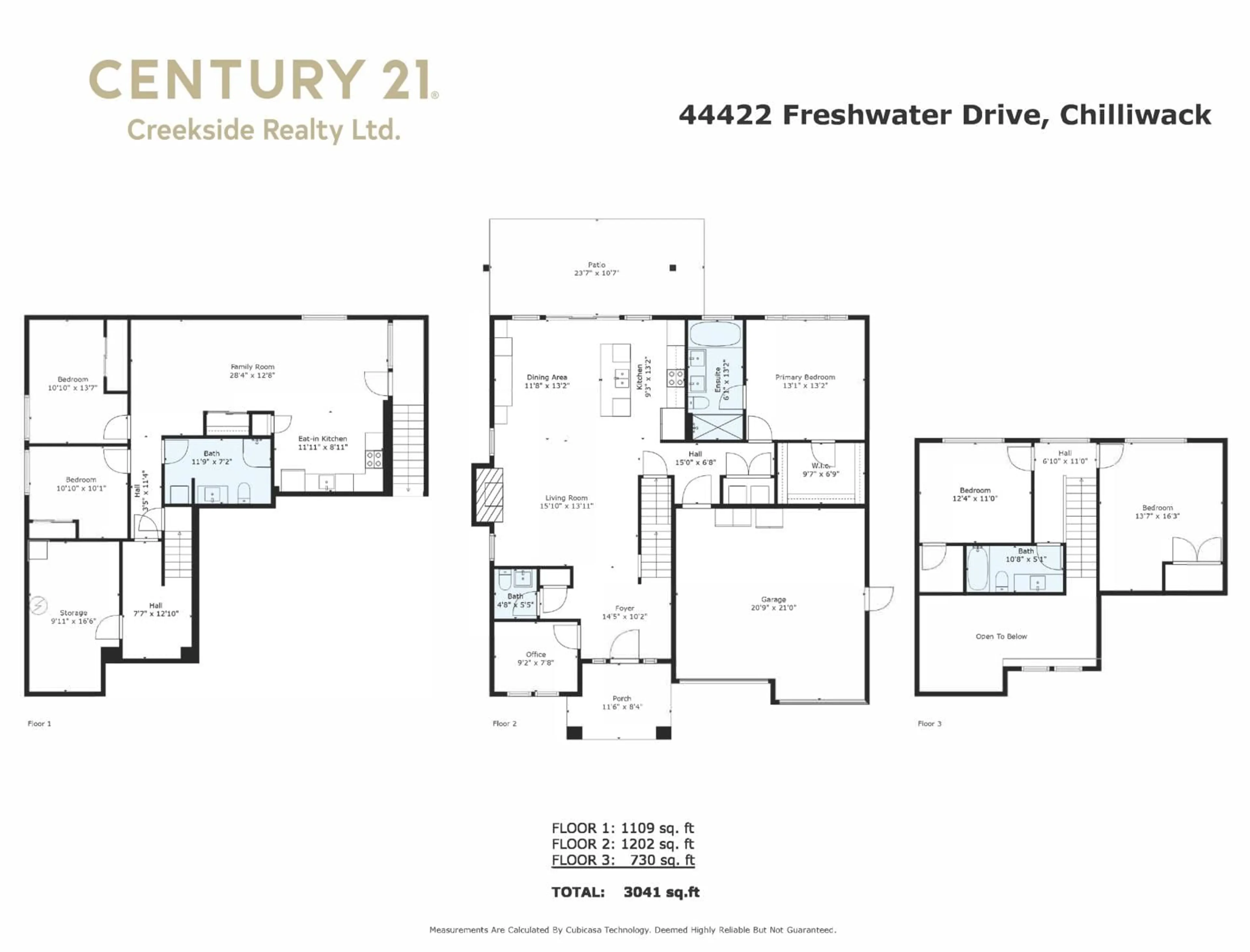 Floor plan for 44422 FRESHWATER DRIVE|Sardis South, Chilliwack British Columbia V2R6A3