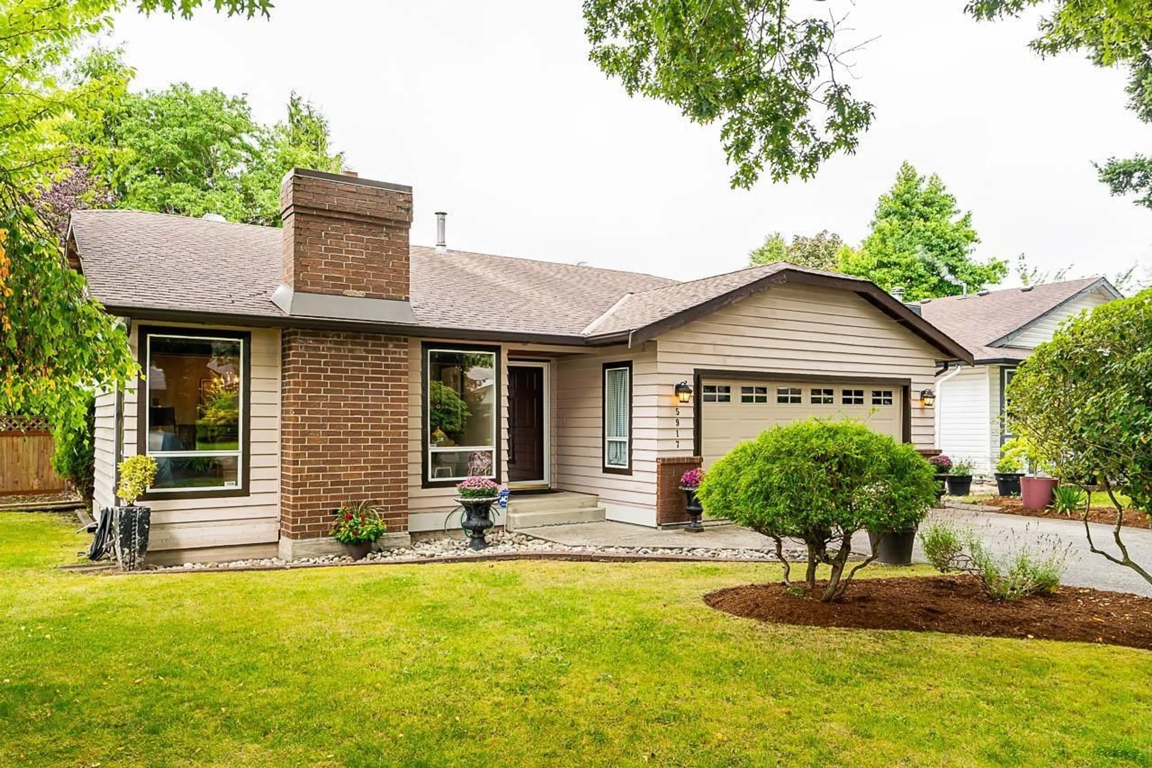 Home with brick exterior material, street for 5917 169 STREET, Surrey British Columbia V3S6Y5