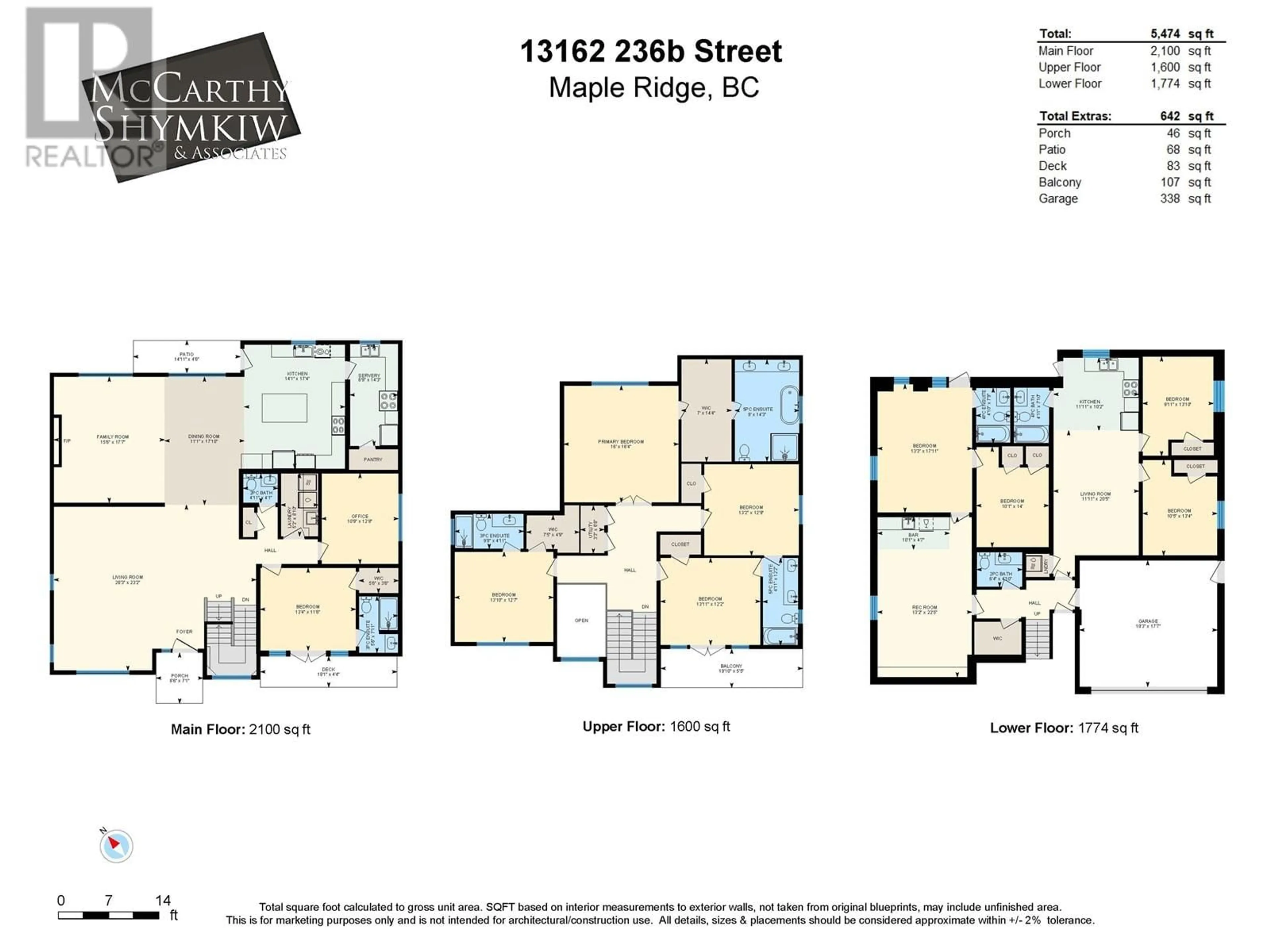 Floor plan for 13162 236B STREET, Maple Ridge British Columbia V4R0J1