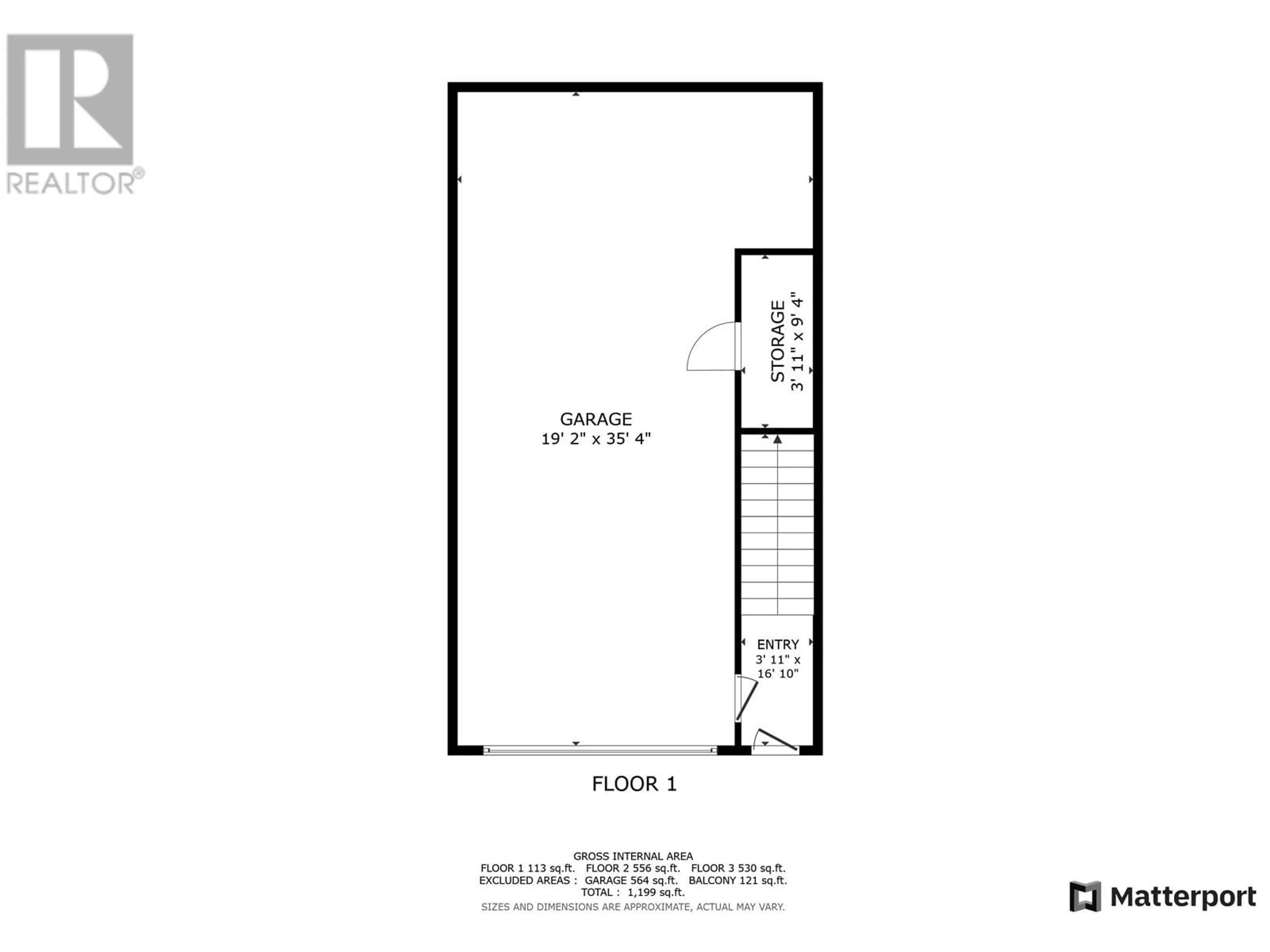 Floor plan for 161 10104 114A AVENUE, Fort St. John British Columbia V1J0K5