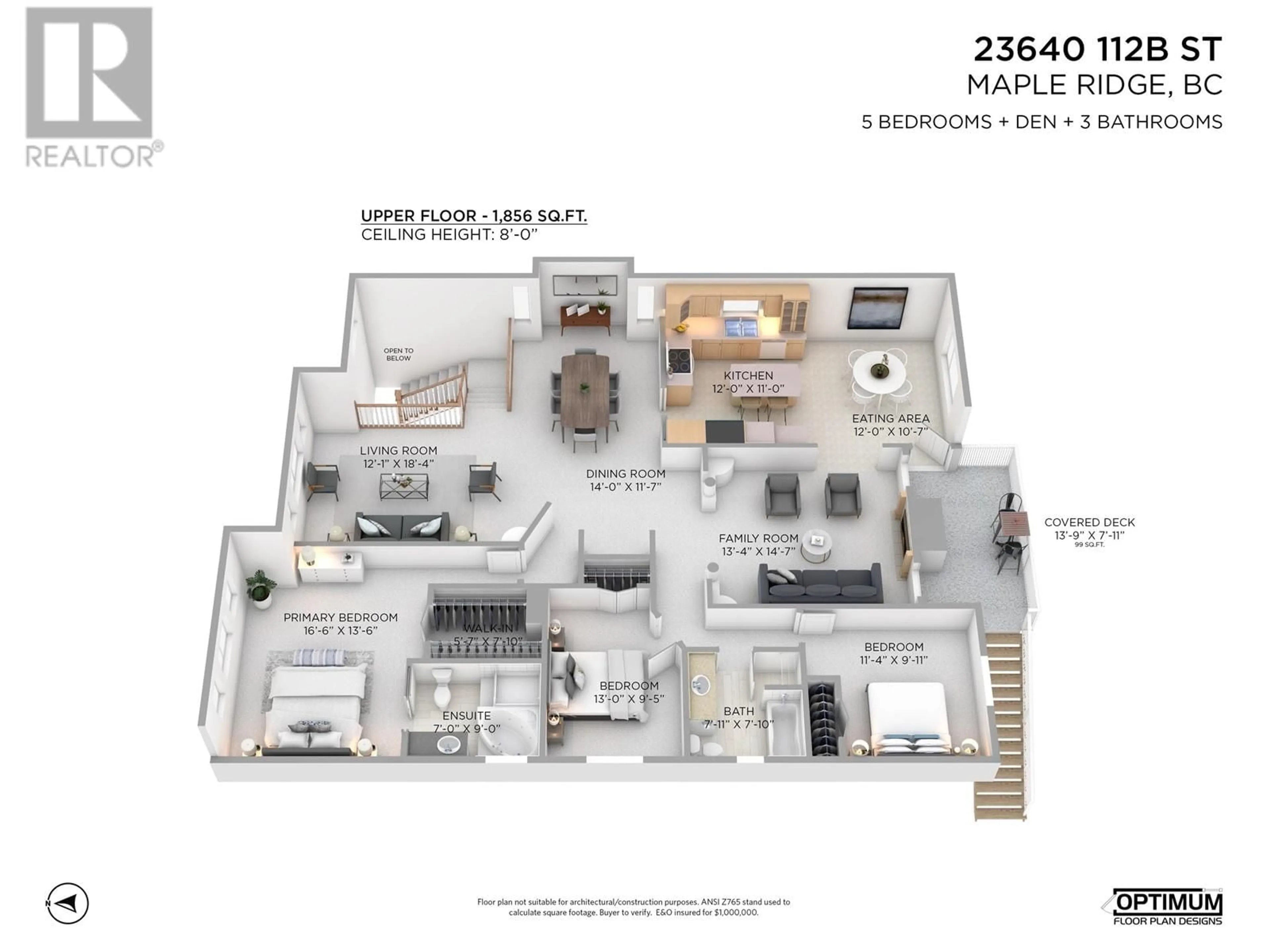 Floor plan for 23640 112B AVENUE, Maple Ridge British Columbia V2W1W7