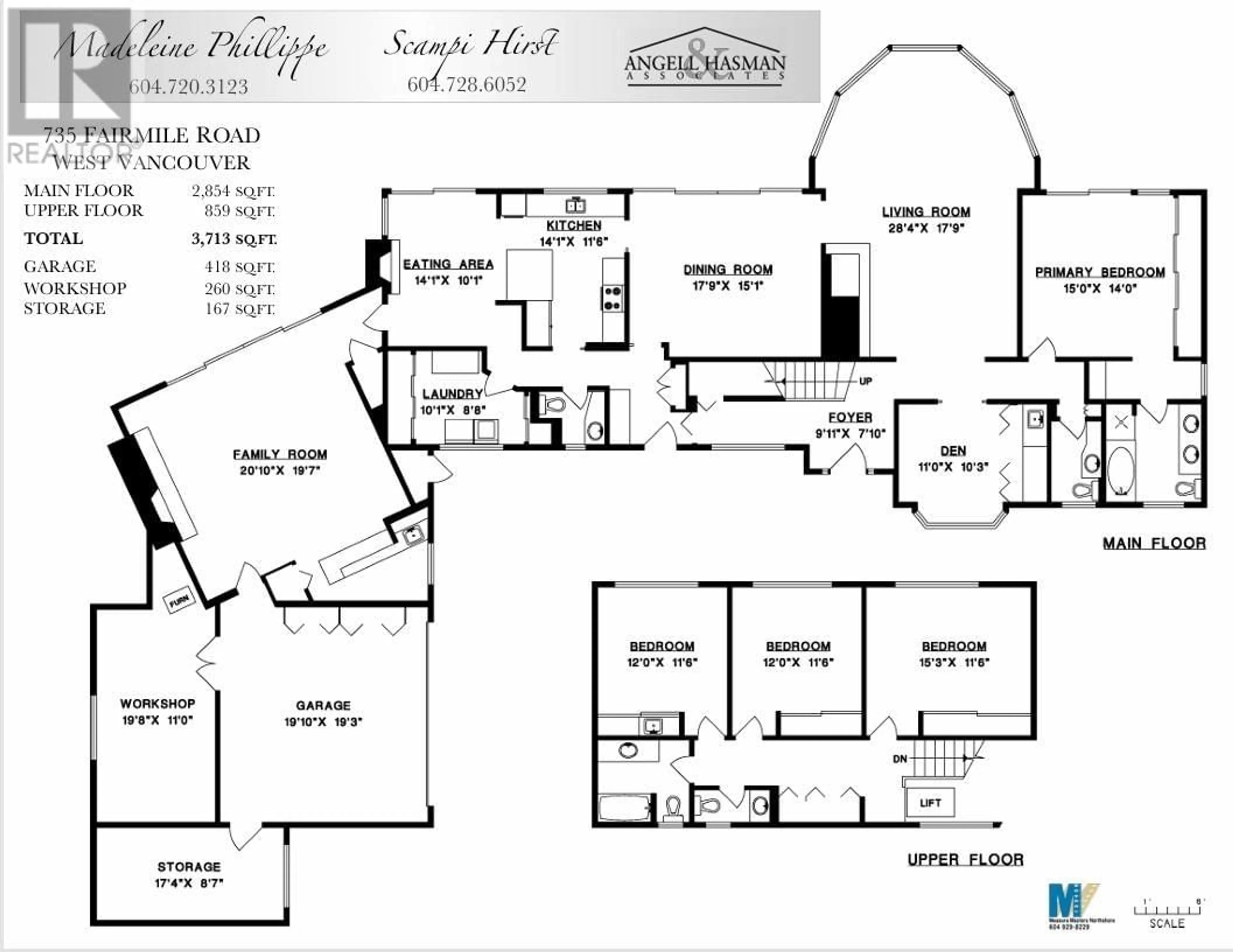 Floor plan for 735 FAIRMILE ROAD, West Vancouver British Columbia V7S1R1