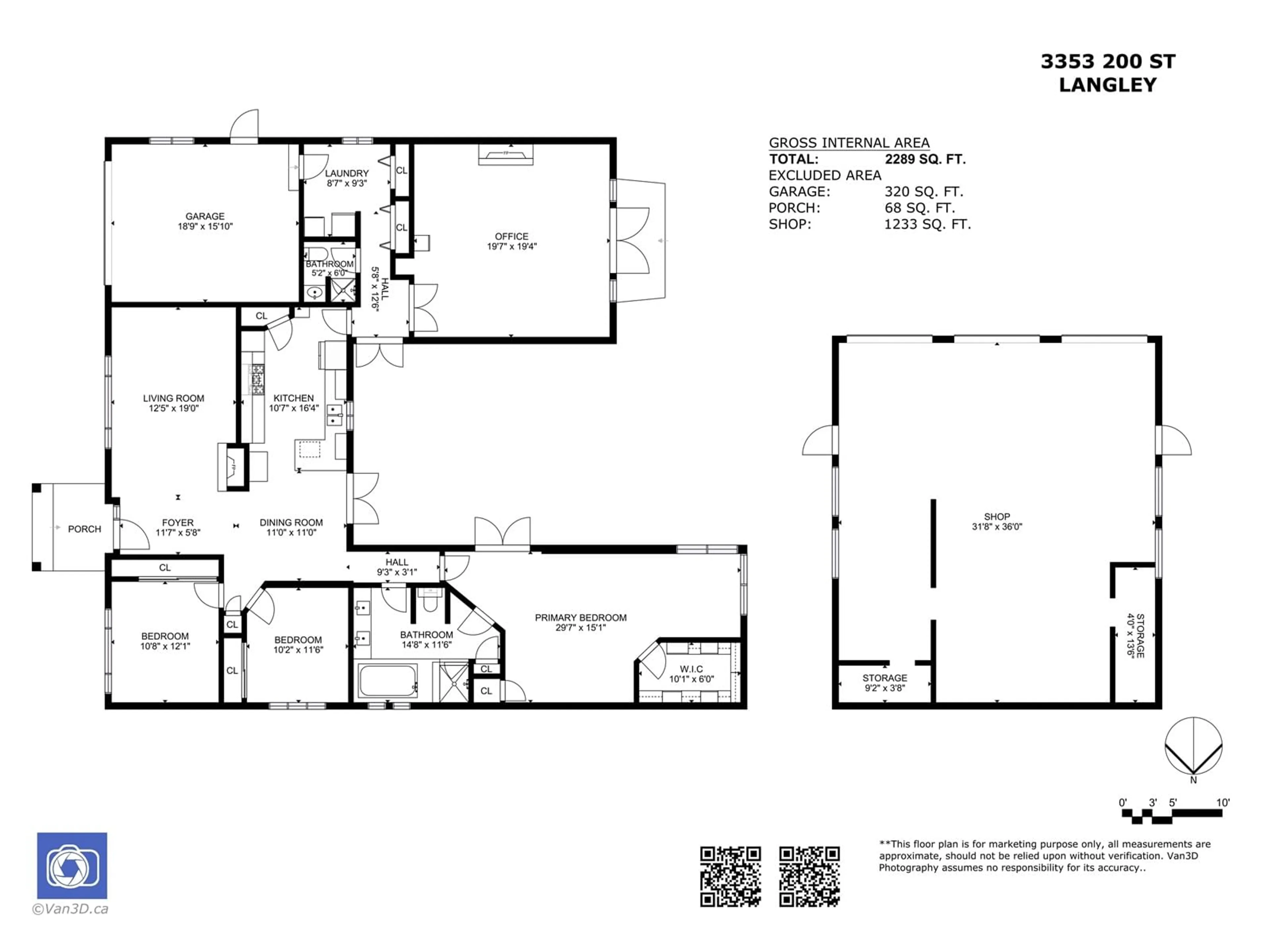 Floor plan for 3353 200, Langley British Columbia V3A4W5