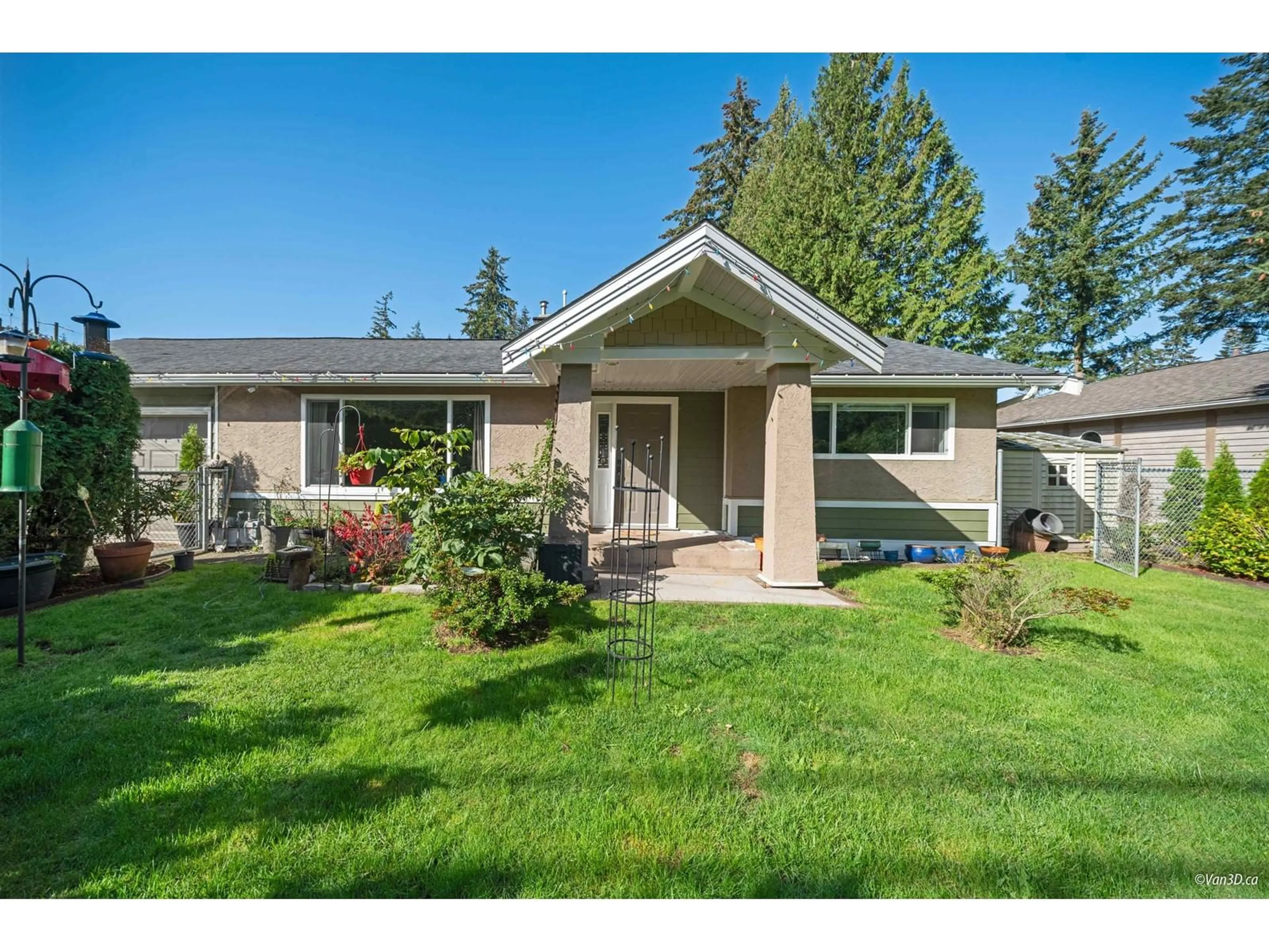 Home with vinyl exterior material, street for 3353 200 STREET, Langley British Columbia V3A4W5