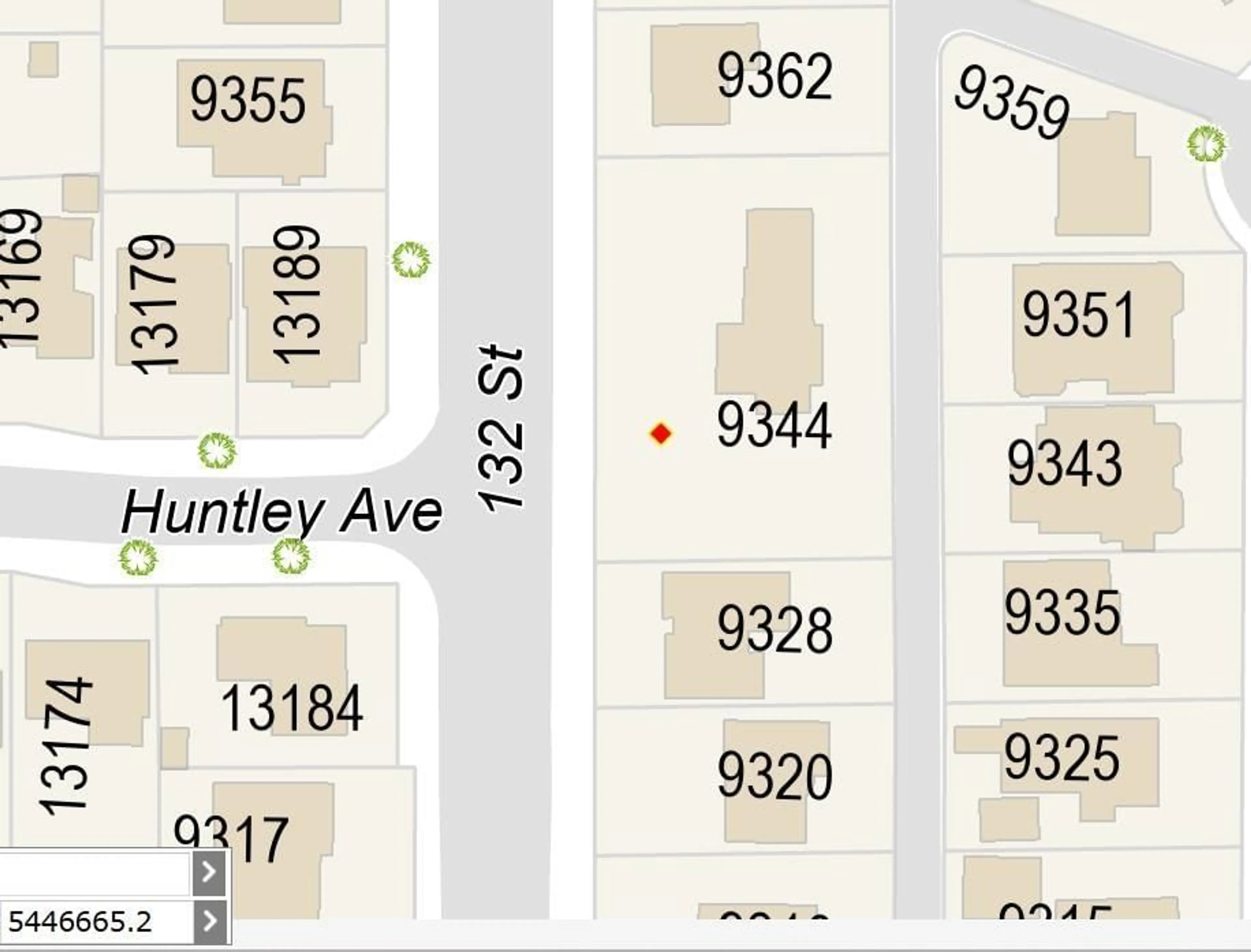 Picture of a map for 9344 132 STREET, Surrey British Columbia V3V5R1