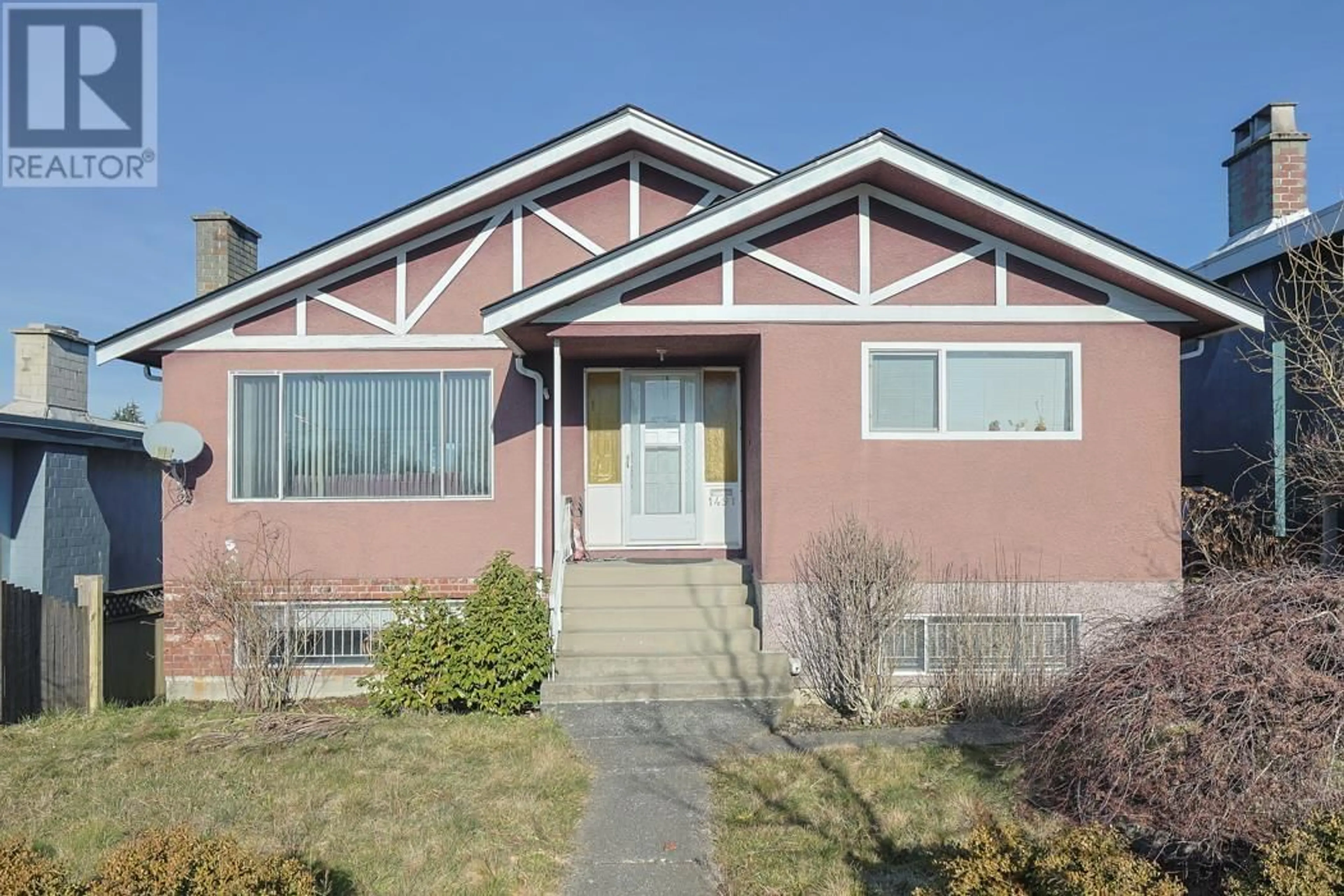 Home with vinyl exterior material, street for 1491 E 41ST AVENUE, Vancouver British Columbia V5P1K1