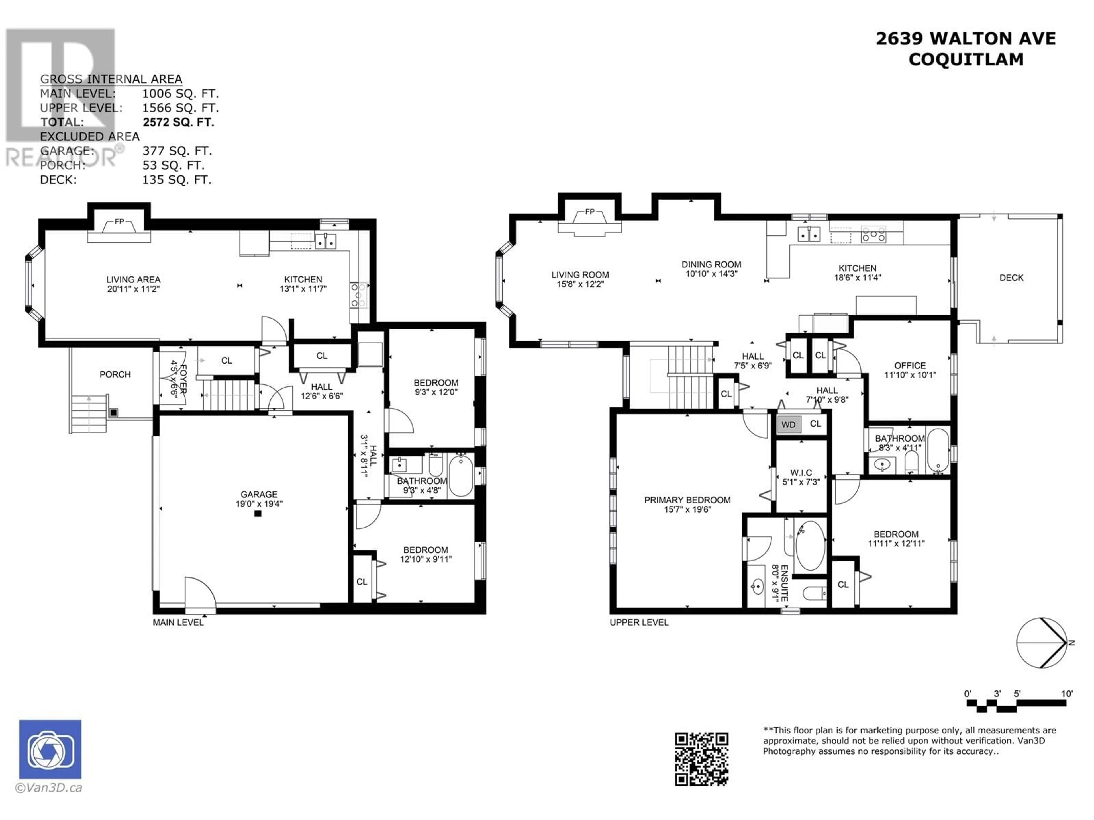 Floor plan for 2639 WALTON AVENUE, Coquitlam British Columbia V3B6M6