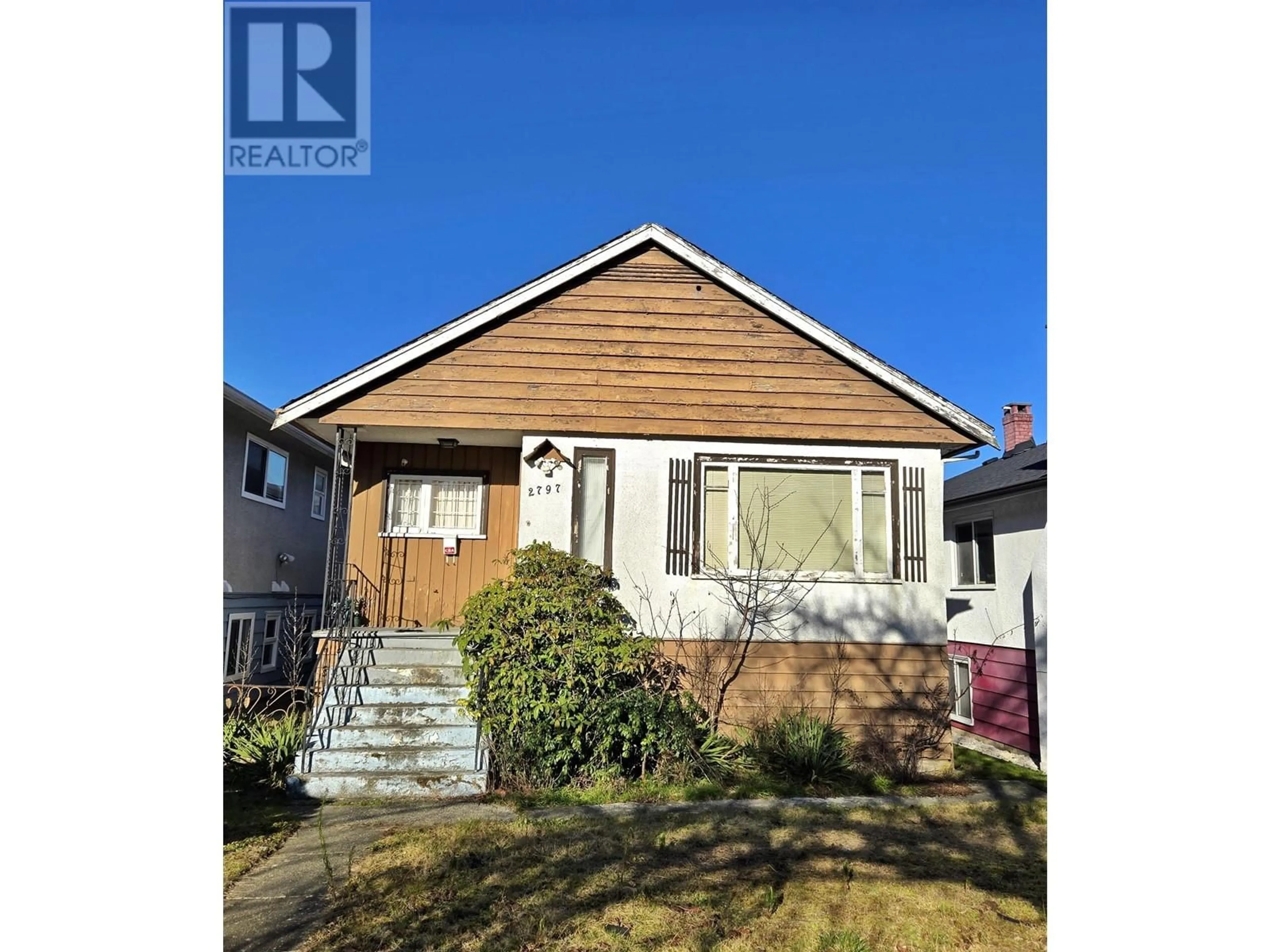 Home with vinyl exterior material, street for 2797 E 48TH AVENUE, Vancouver British Columbia V5S1H1