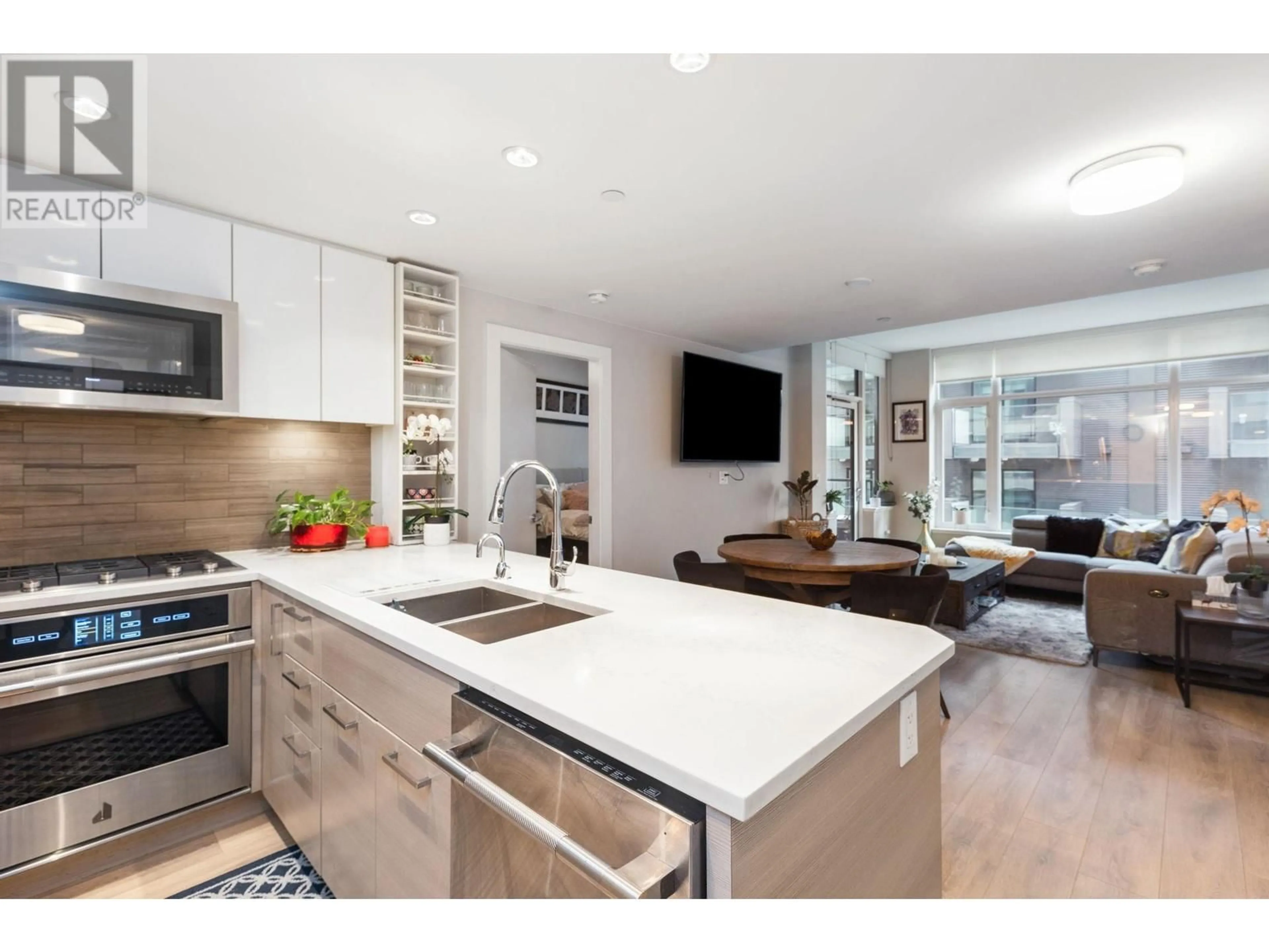 Open concept kitchen, unknown for 311 3451 SAWMILL CRESCENT, Vancouver British Columbia V5S0H3