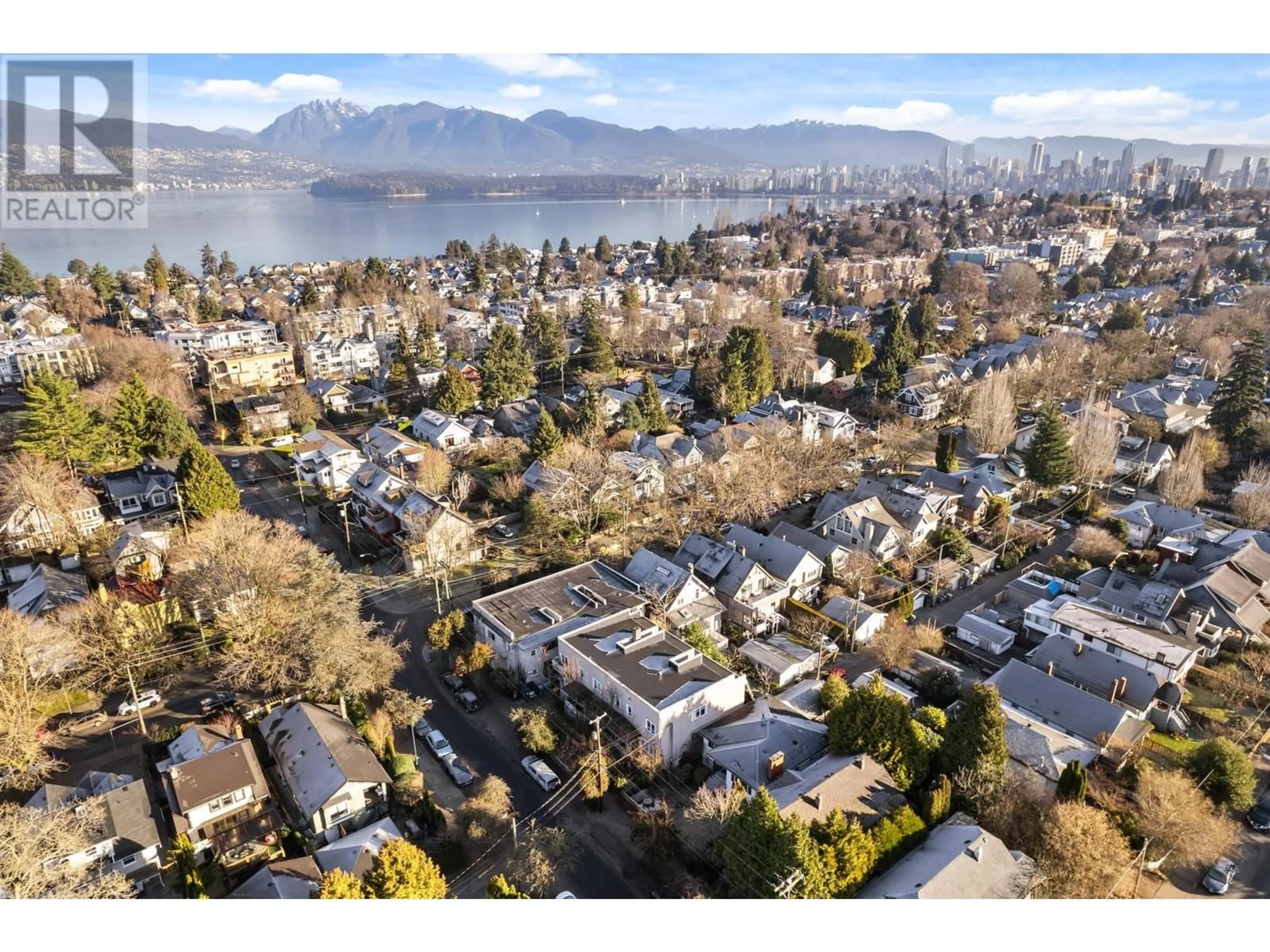 A pic from outside/outdoor area/front of a property/back of a property/a pic from drone, water/lake/river/ocean view for 2264 BLENHEIM STREET, Vancouver British Columbia V6K4J3