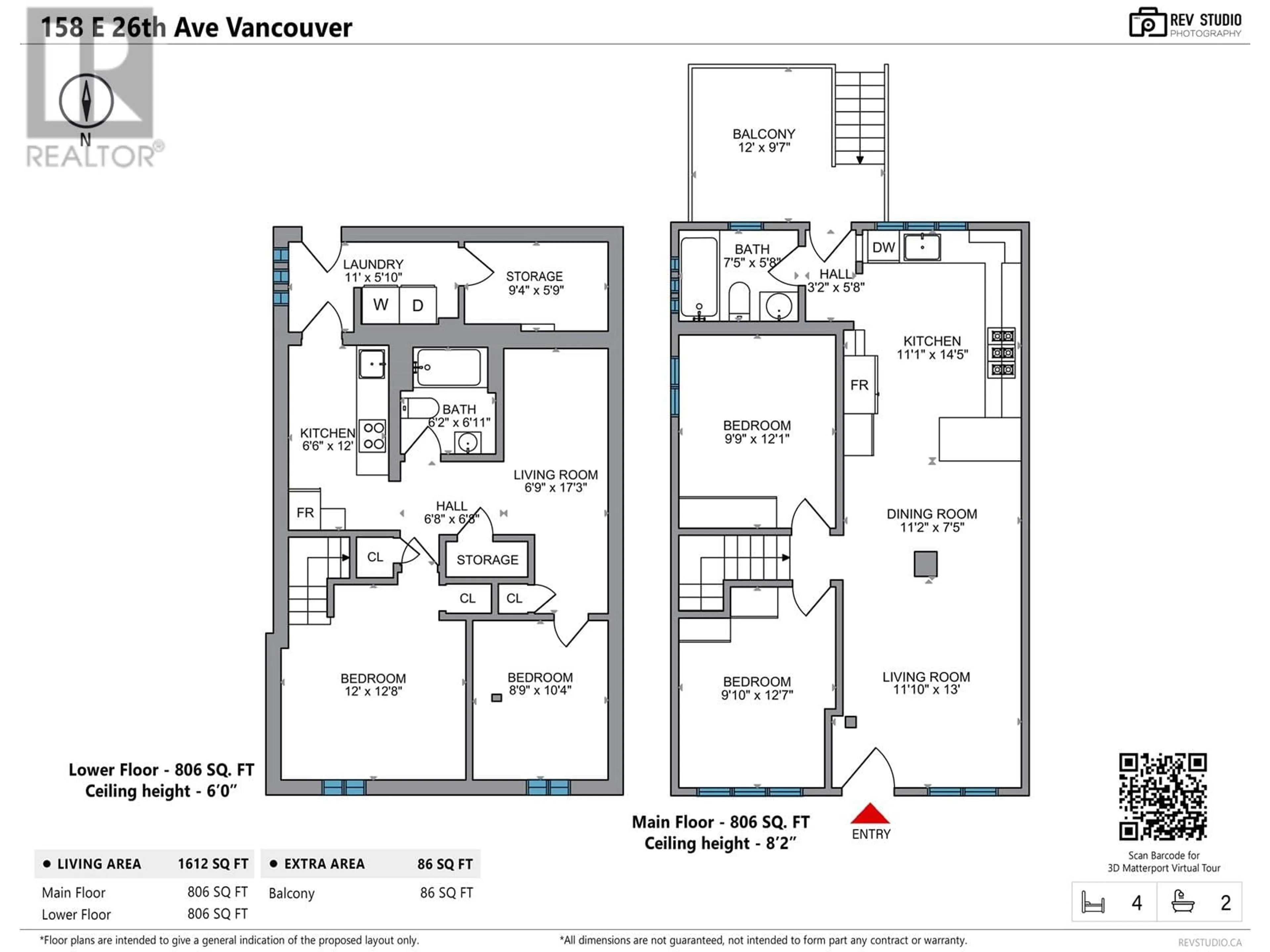 Floor plan for 158 E 26TH AVENUE, Vancouver British Columbia V5V2G9