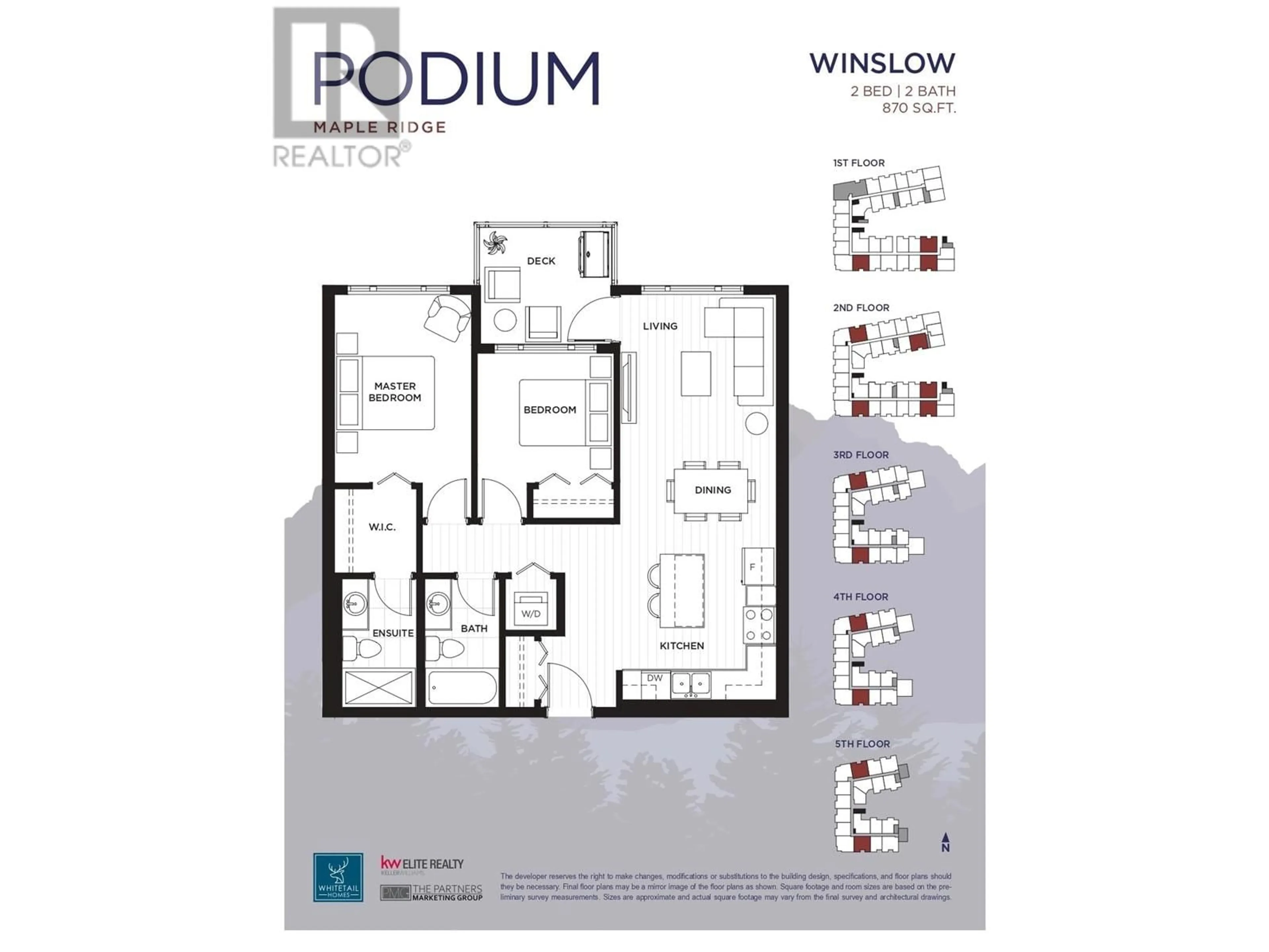 Floor plan for 506 11655 FRASER STREET, Maple Ridge British Columbia V1M1M9