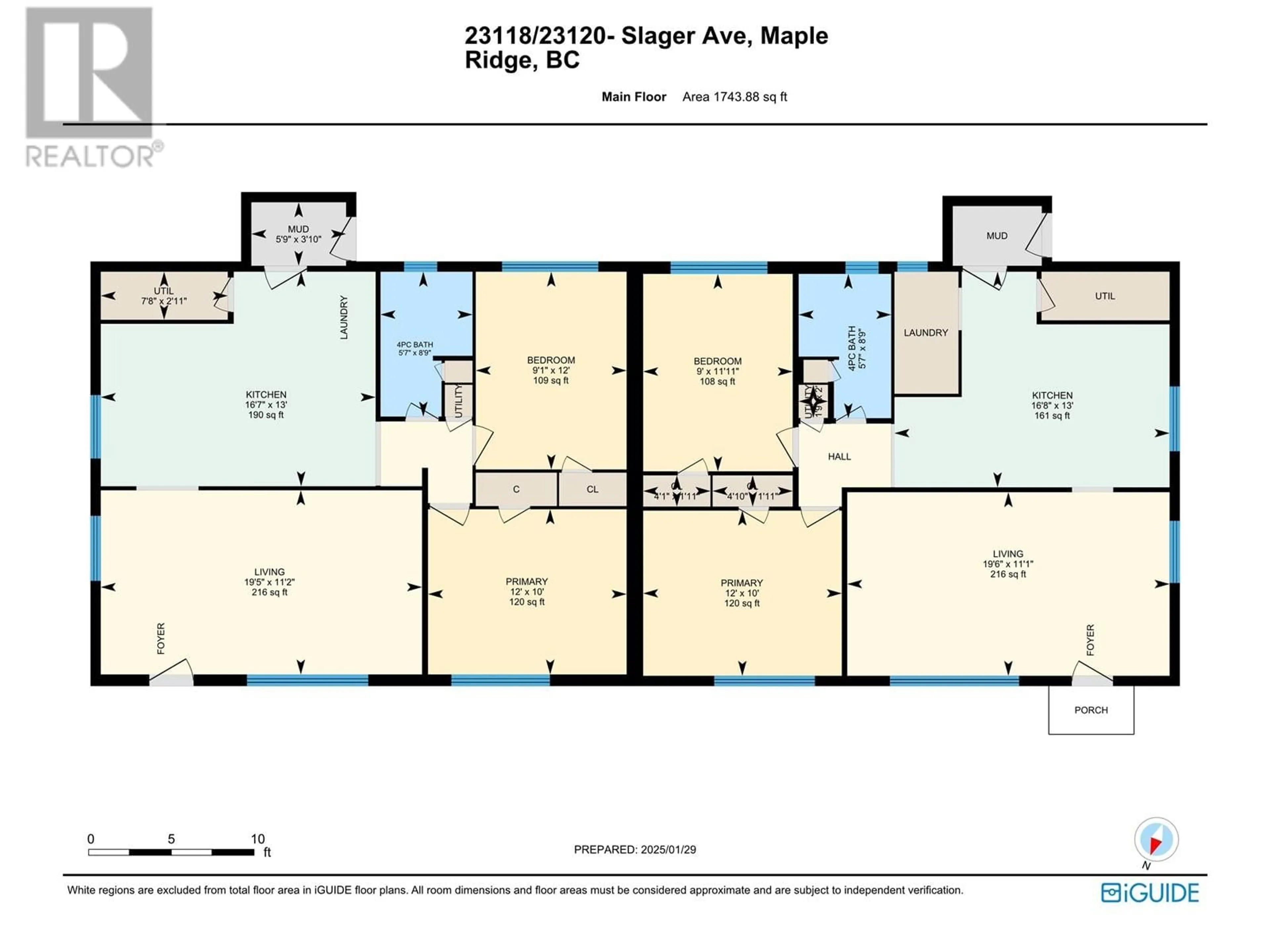 Floor plan for 23118 SLAGER AVENUE, Maple Ridge British Columbia V2X3C6