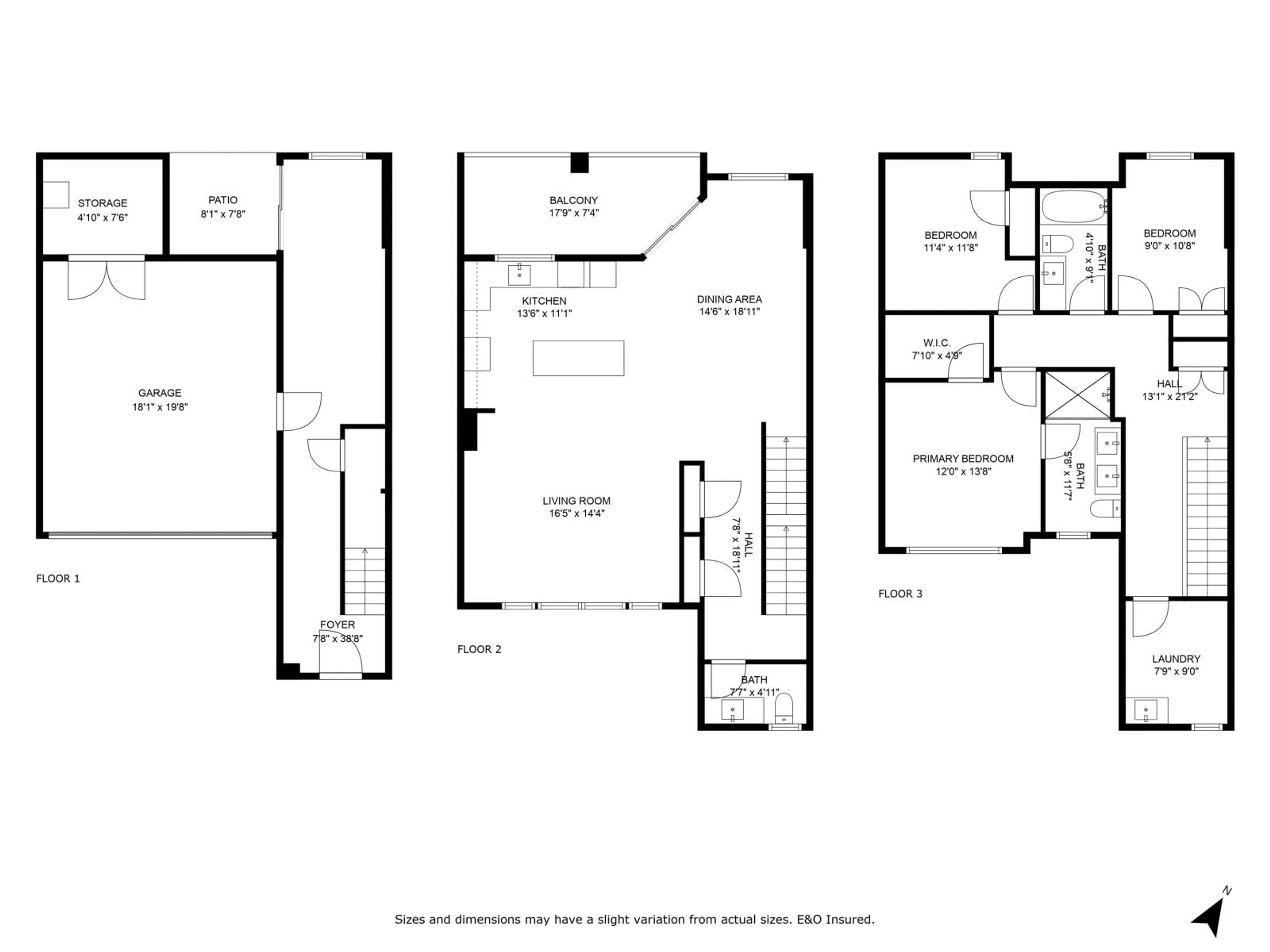 Floor plan for 7 - 9603 BROADWAY STREET, Chilliwack British Columbia V2P5T7