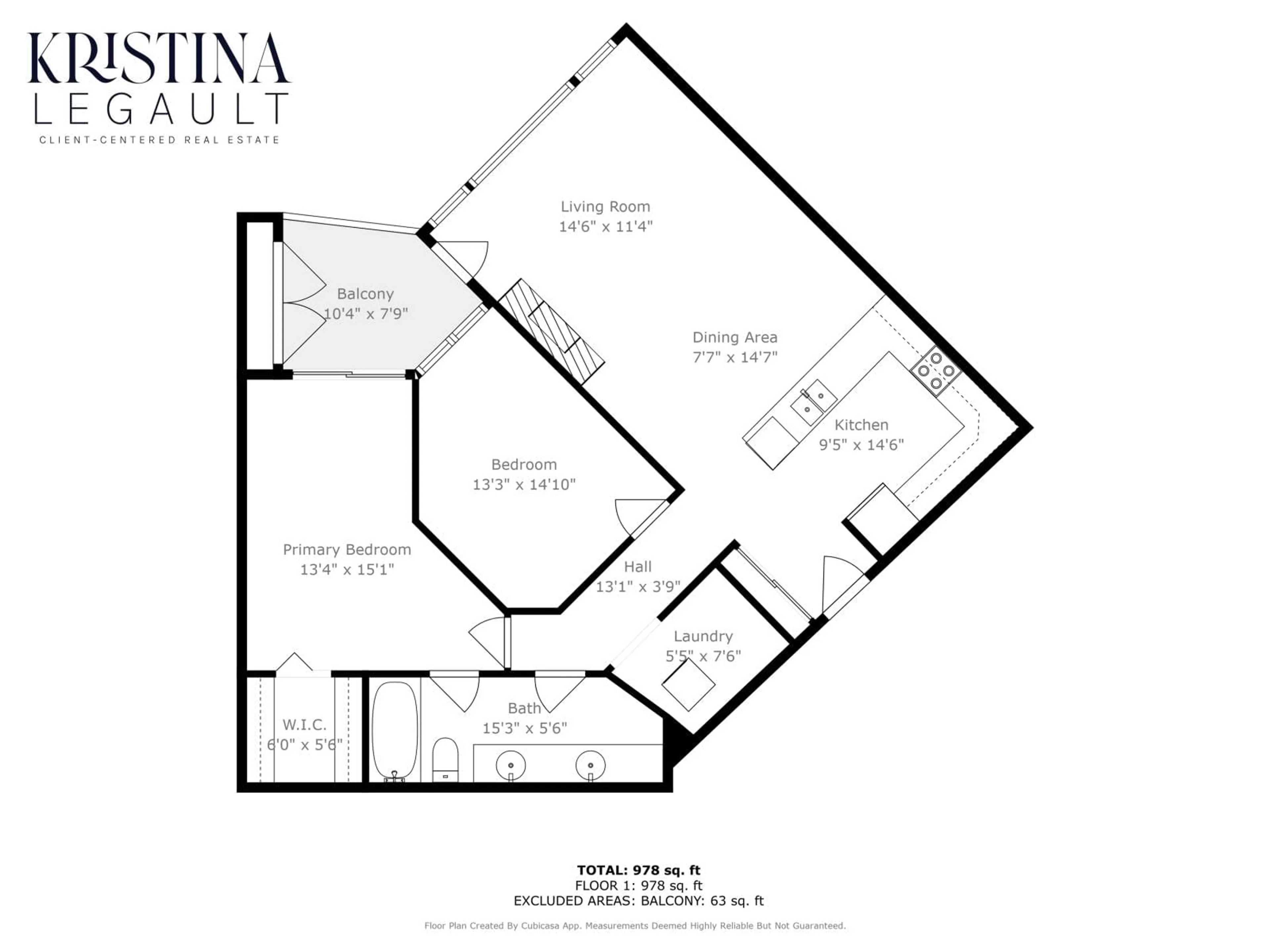 Floor plan for 315 - 378 ESPLANADE AVENUE, Harrison Hot Springs British Columbia V0M1K0