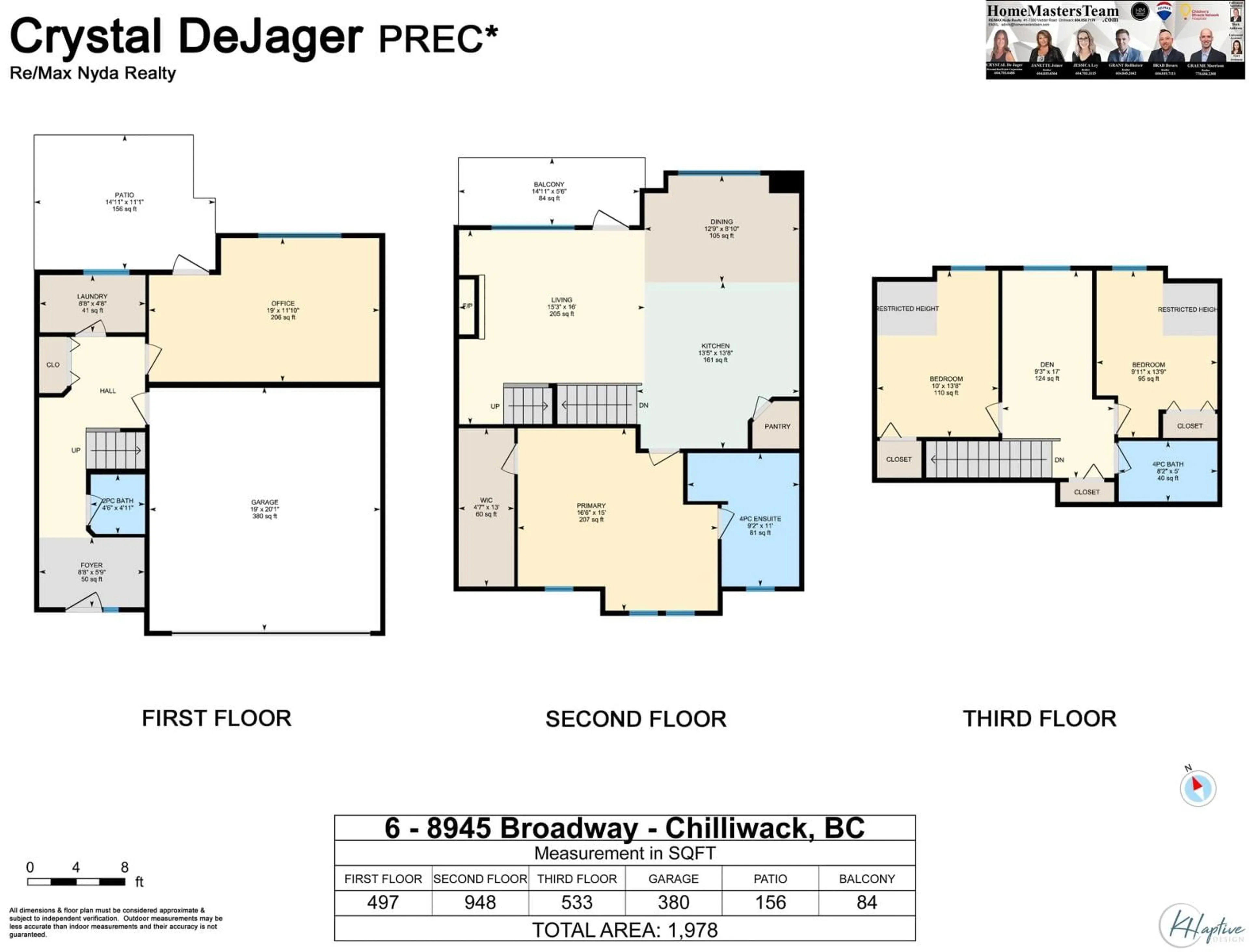 Floor plan for 6 8945 BROADWAY STREET|Chilliwack Proper, Chilliwack British Columbia V2P5V9