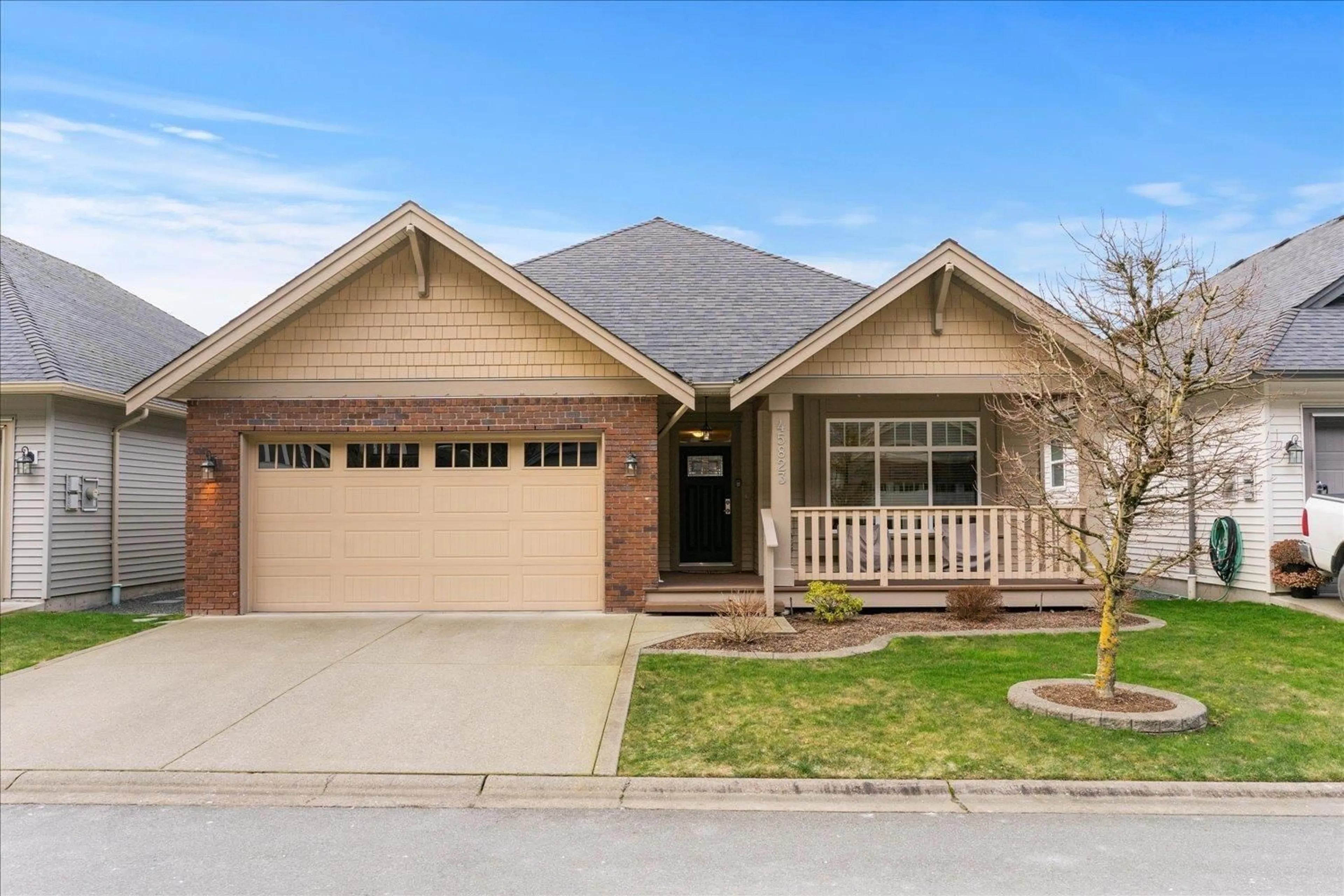 Home with brick exterior material, street for 45823 FOXRIDGE CRESCENT, Chilliwack British Columbia V2R0P7