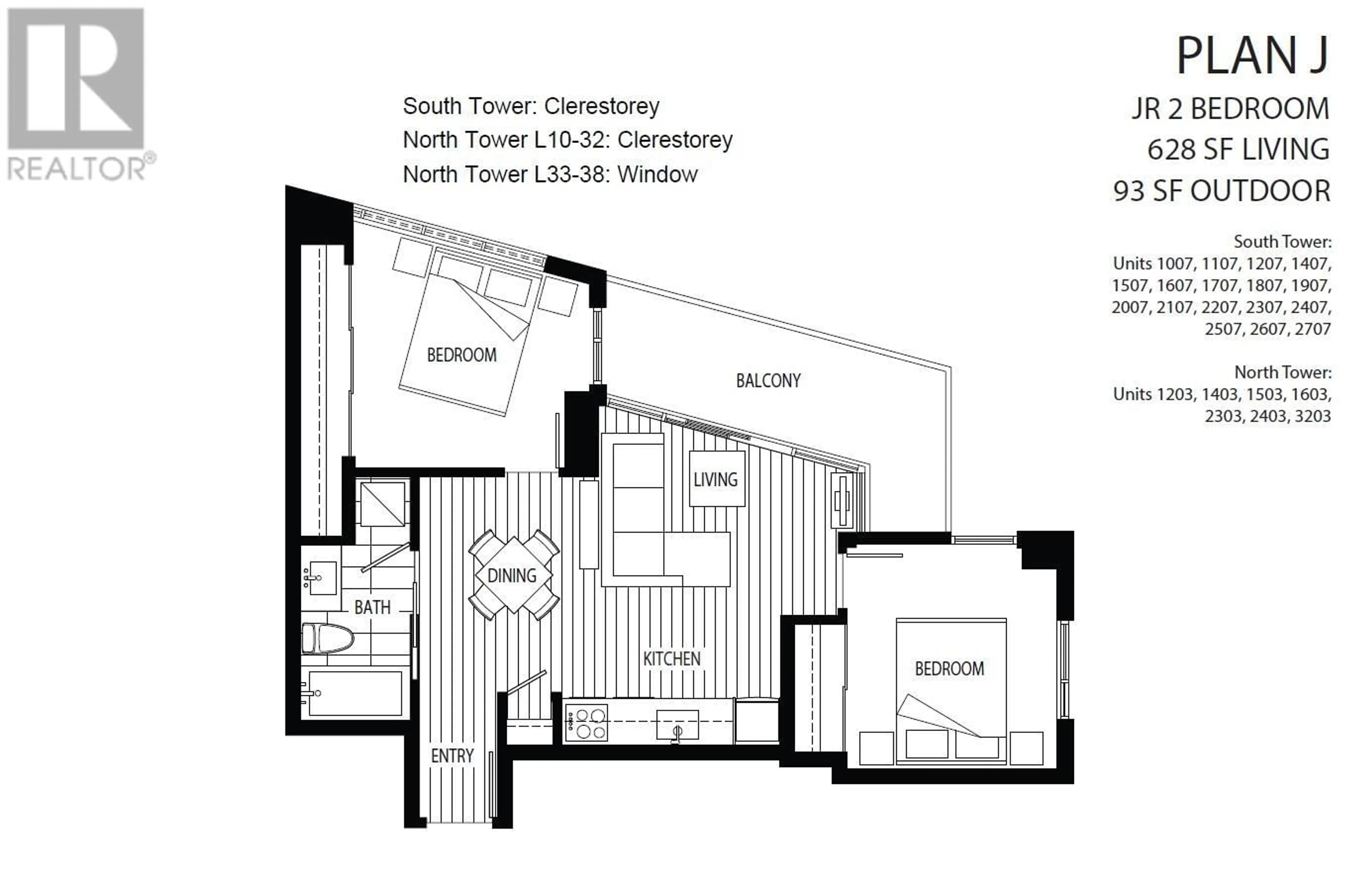 Floor plan for 2407 489 INTERURBAN WAY, Vancouver British Columbia V5X0C7