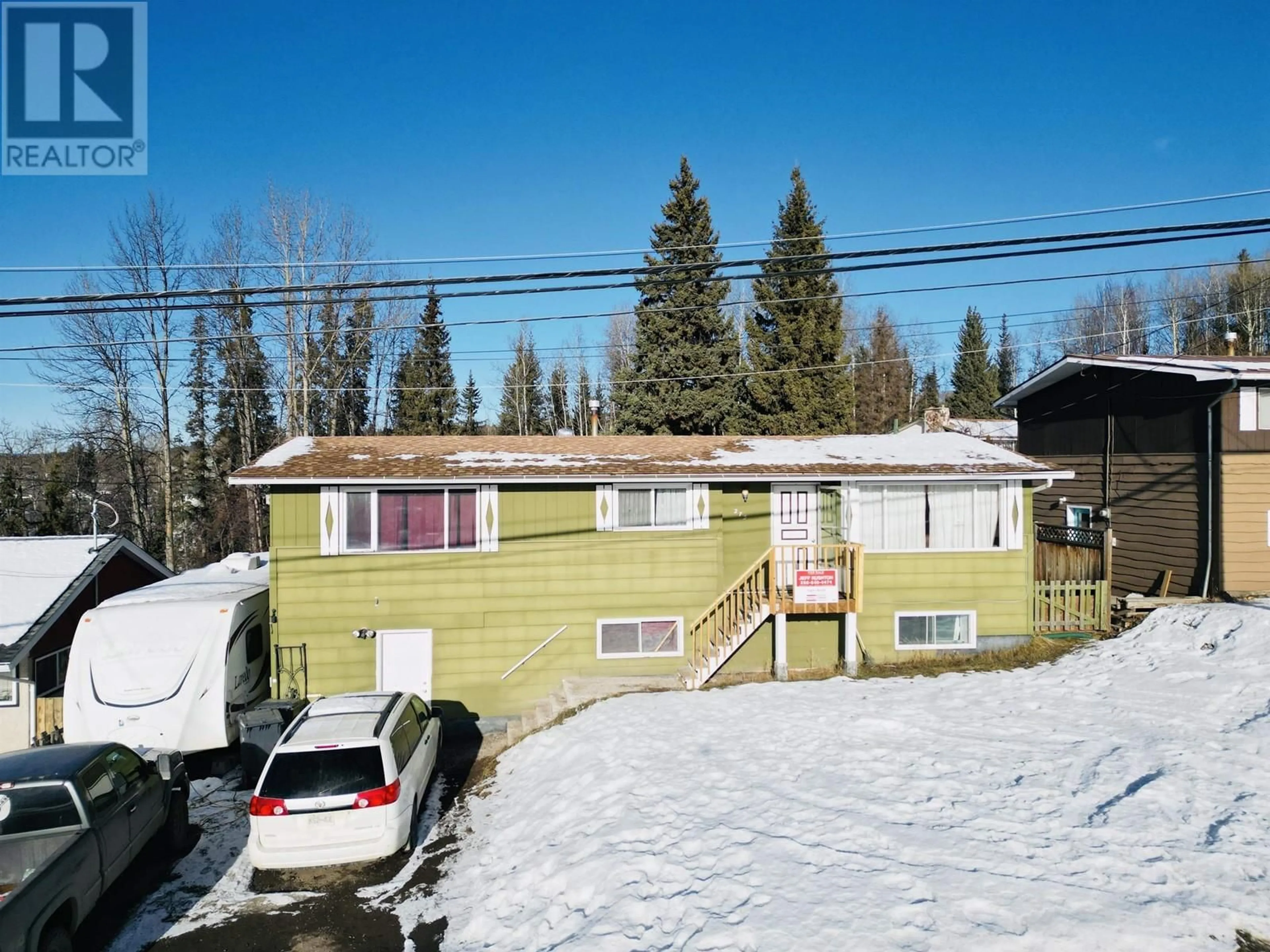 A pic from outside/outdoor area/front of a property/back of a property/a pic from drone, street for 275 5TH AVENUE, Burns Lake British Columbia V0J1E0