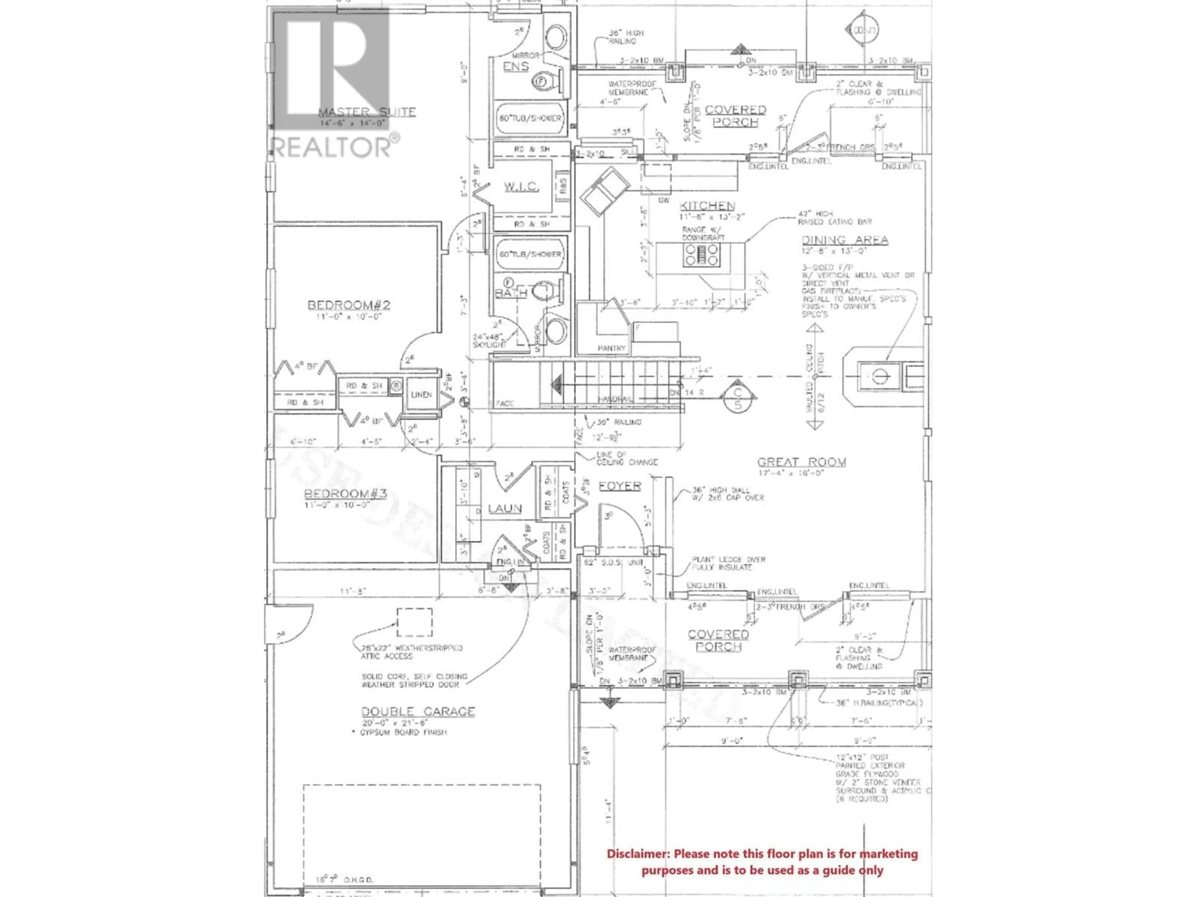 Floor plan for 10503 109 STREET, Fort St. John British Columbia V1J0J3