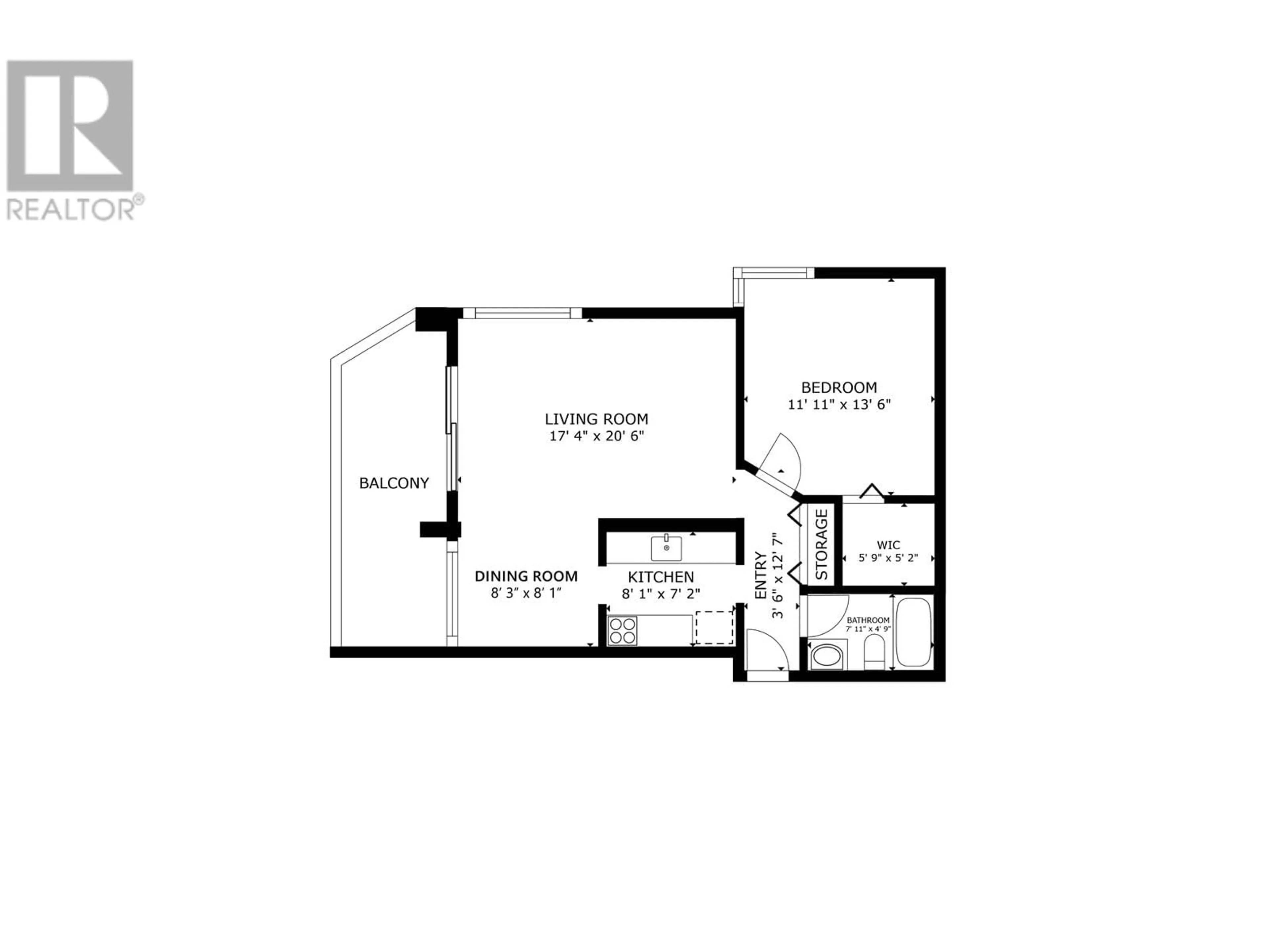 Floor plan for 704 - 444 LONSDALE AVENUE, North Vancouver British Columbia V7M3H5
