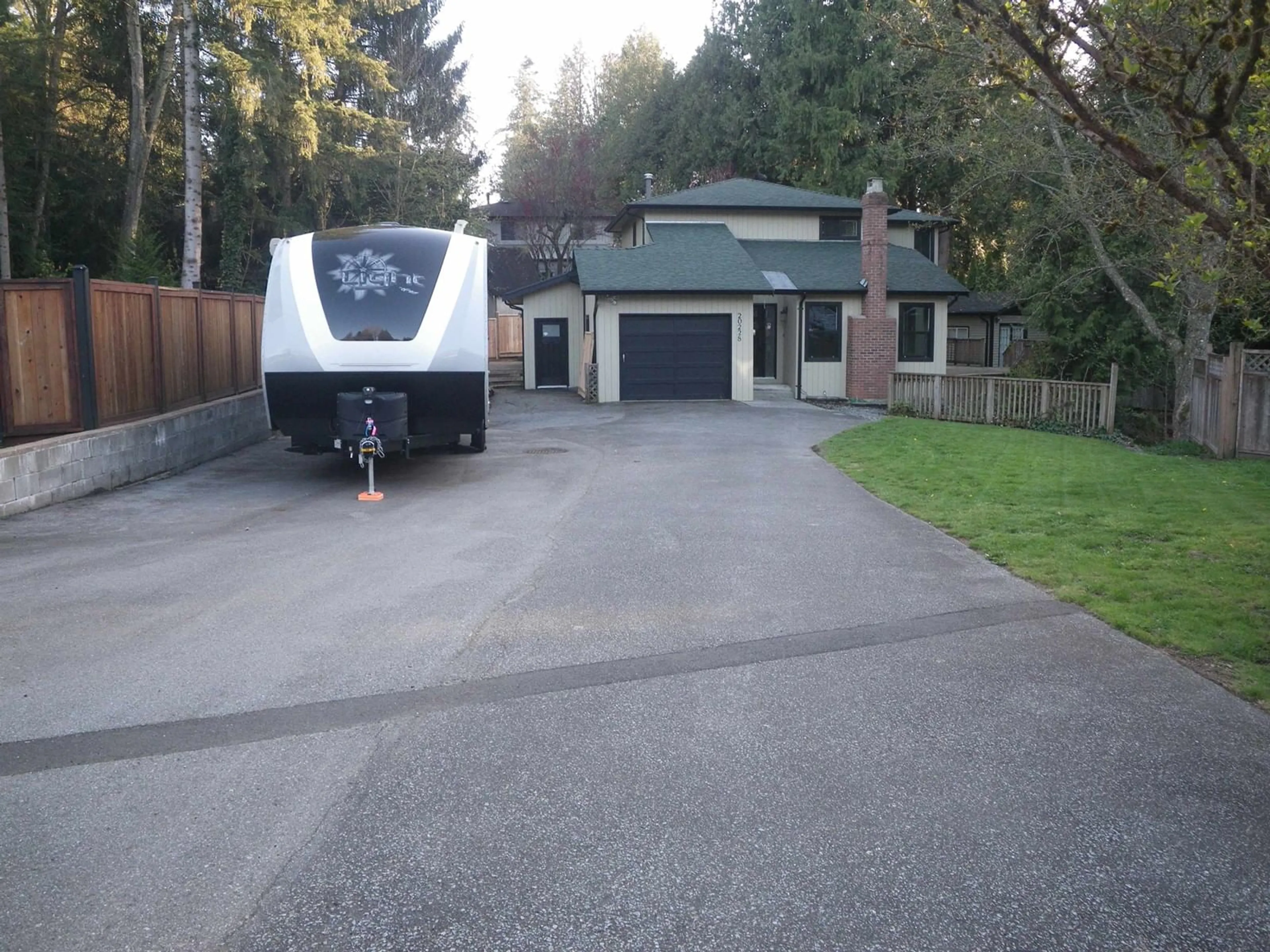 A pic from outside/outdoor area/front of a property/back of a property/a pic from drone, street for 20228 49 AVENUE, Langley British Columbia V3A6W9