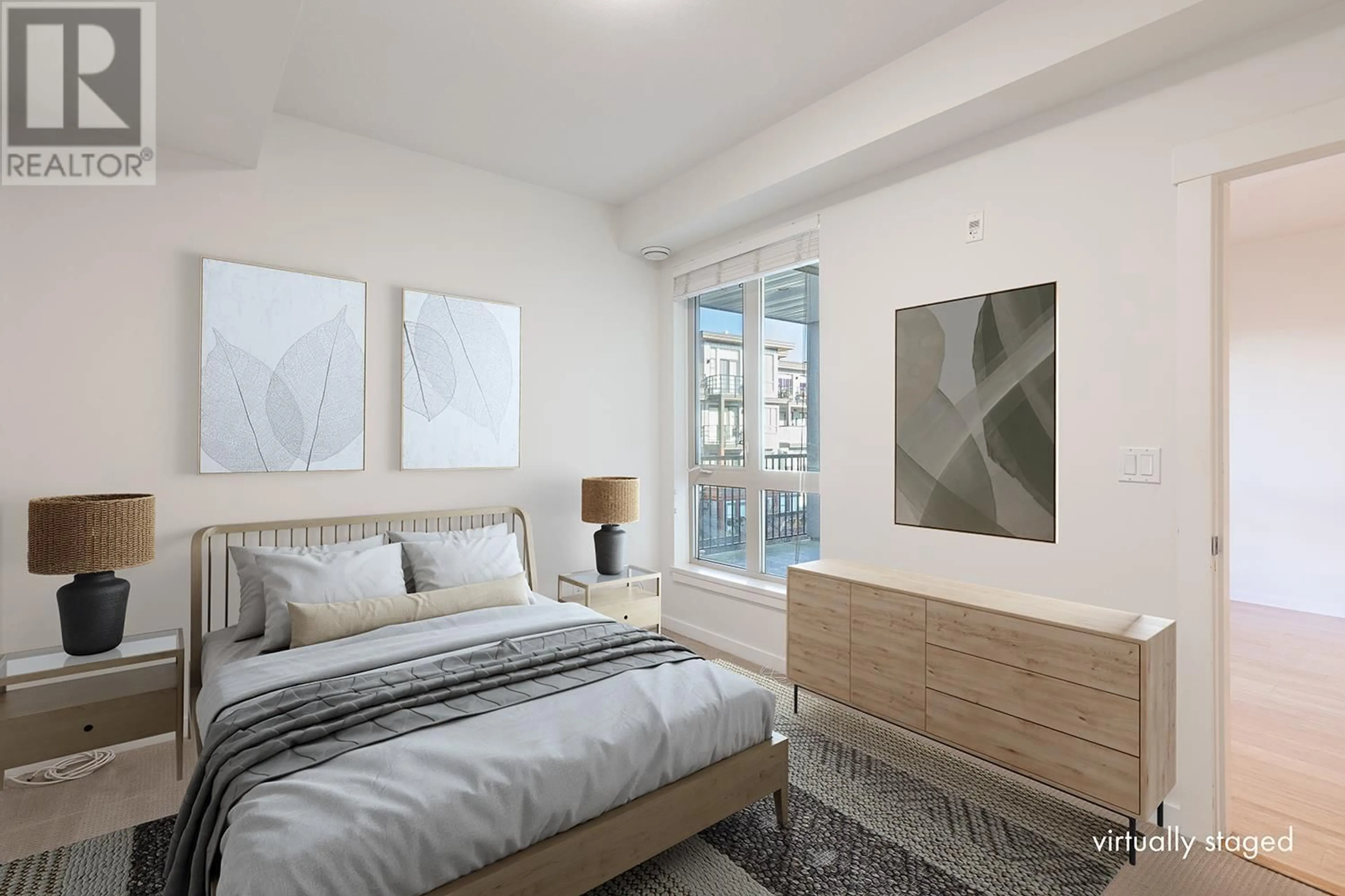 Bedroom with bed, unknown for 203 - 6077 LONDON ROAD, Richmond British Columbia V7E0A7