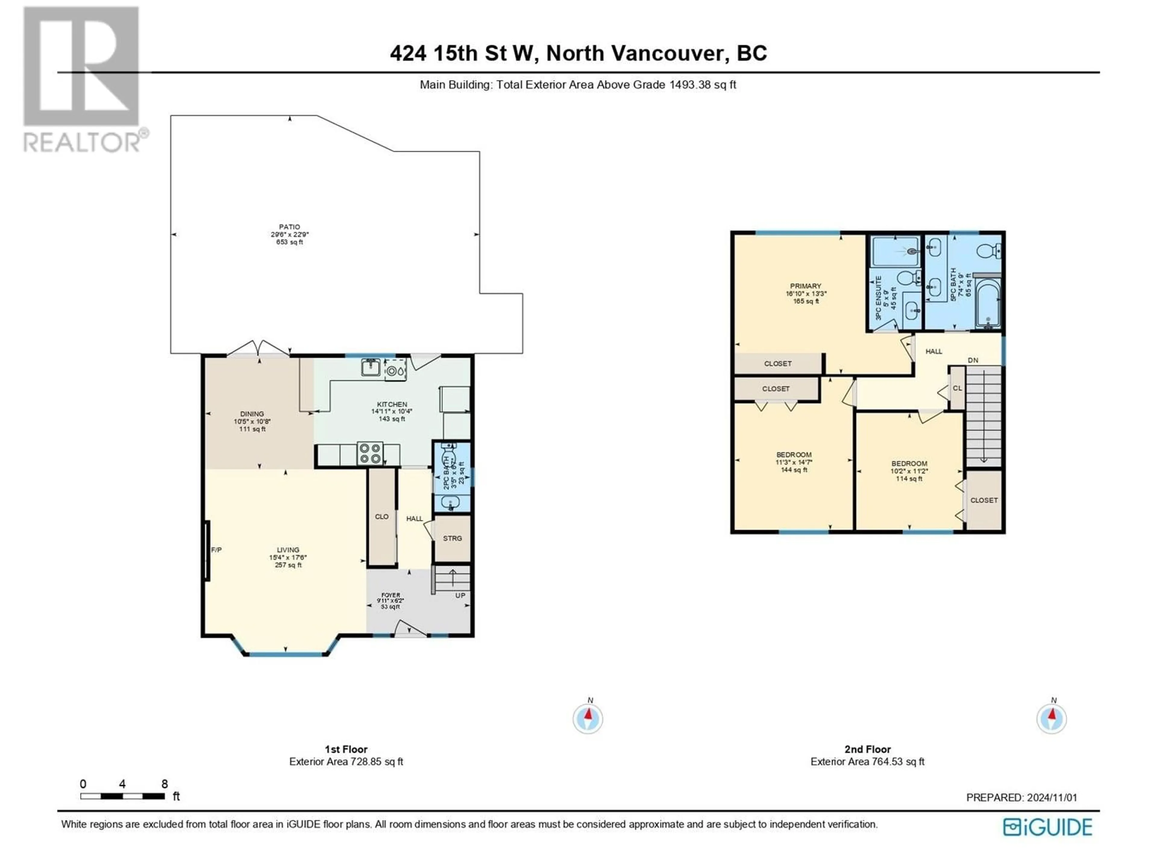 Floor plan for 424 W 15TH STREET, North Vancouver British Columbia V7M1S6