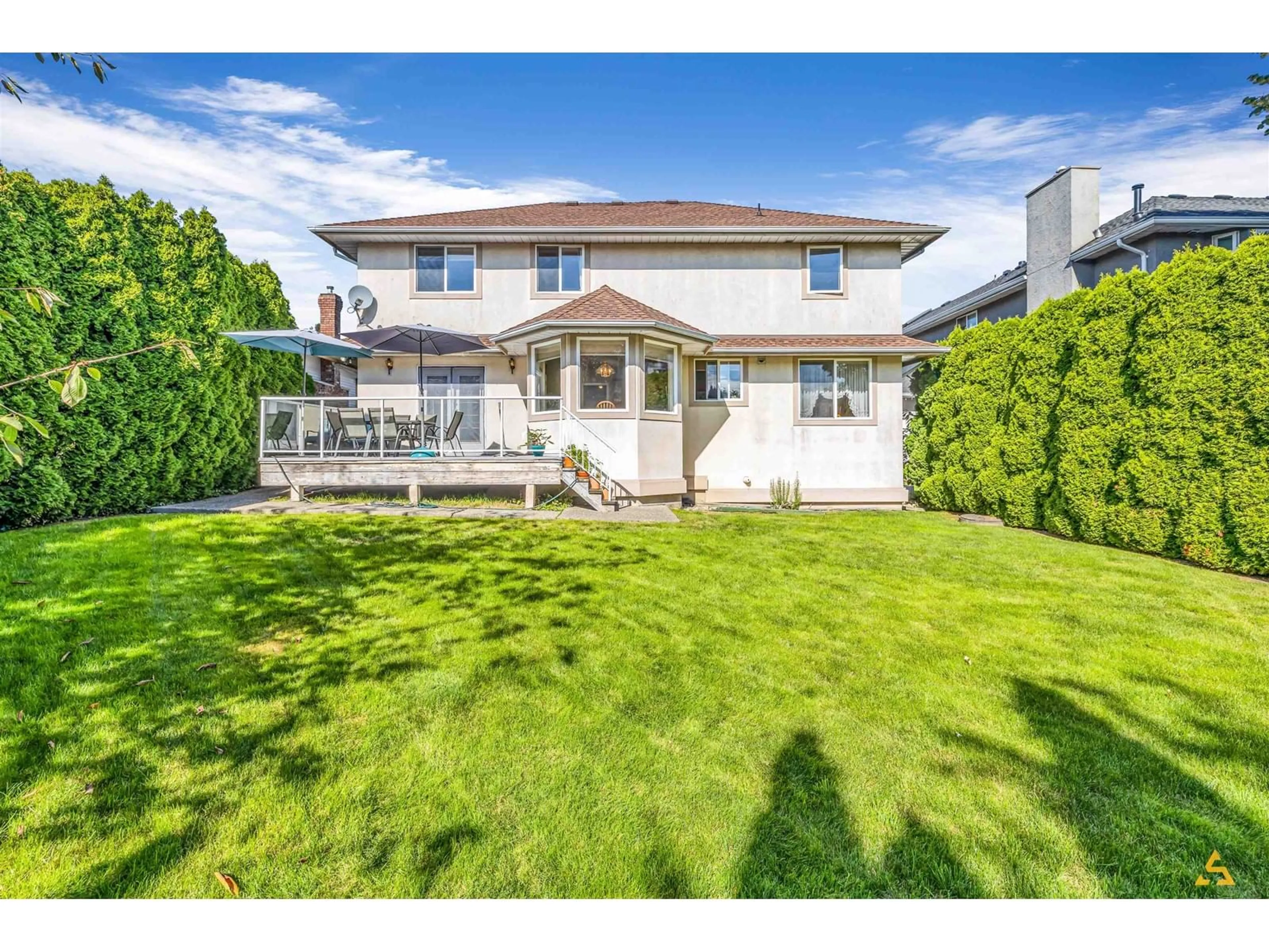 A pic from outside/outdoor area/front of a property/back of a property/a pic from drone, street for 19122 62A, Surrey British Columbia V3S8C6