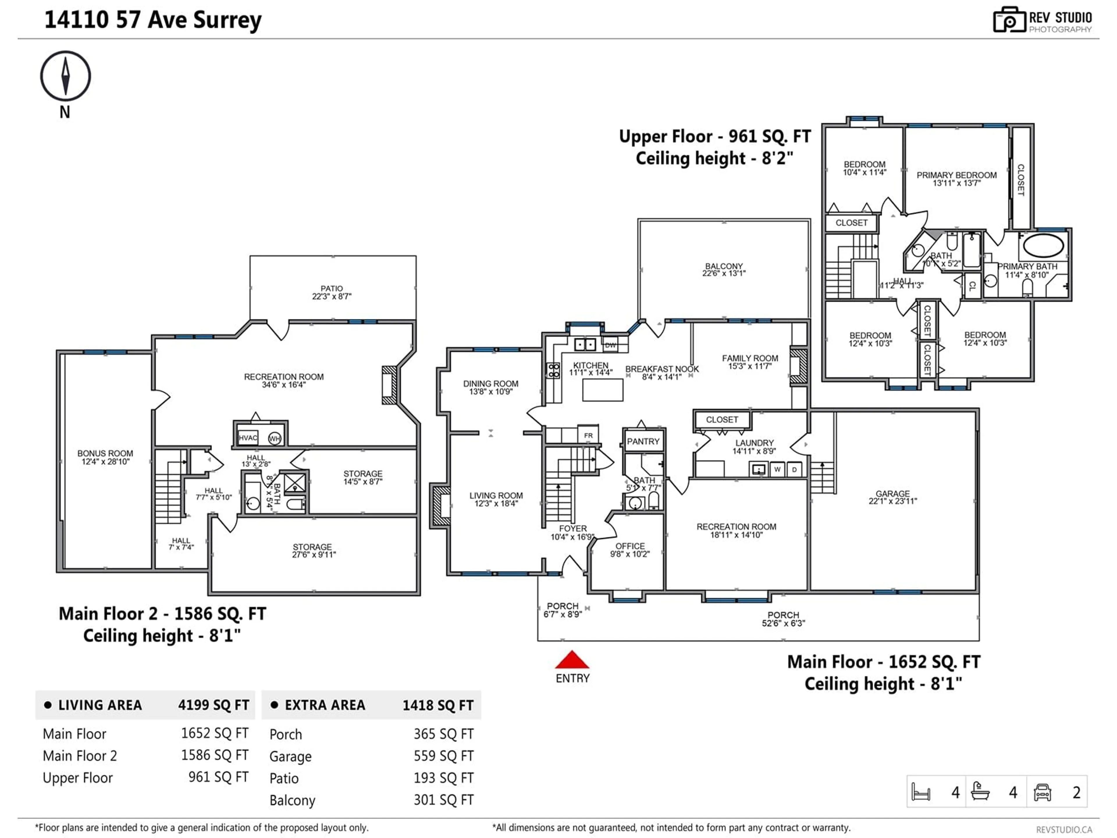 Floor plan for 14110 57 AVENUE, Surrey British Columbia V3X2W6