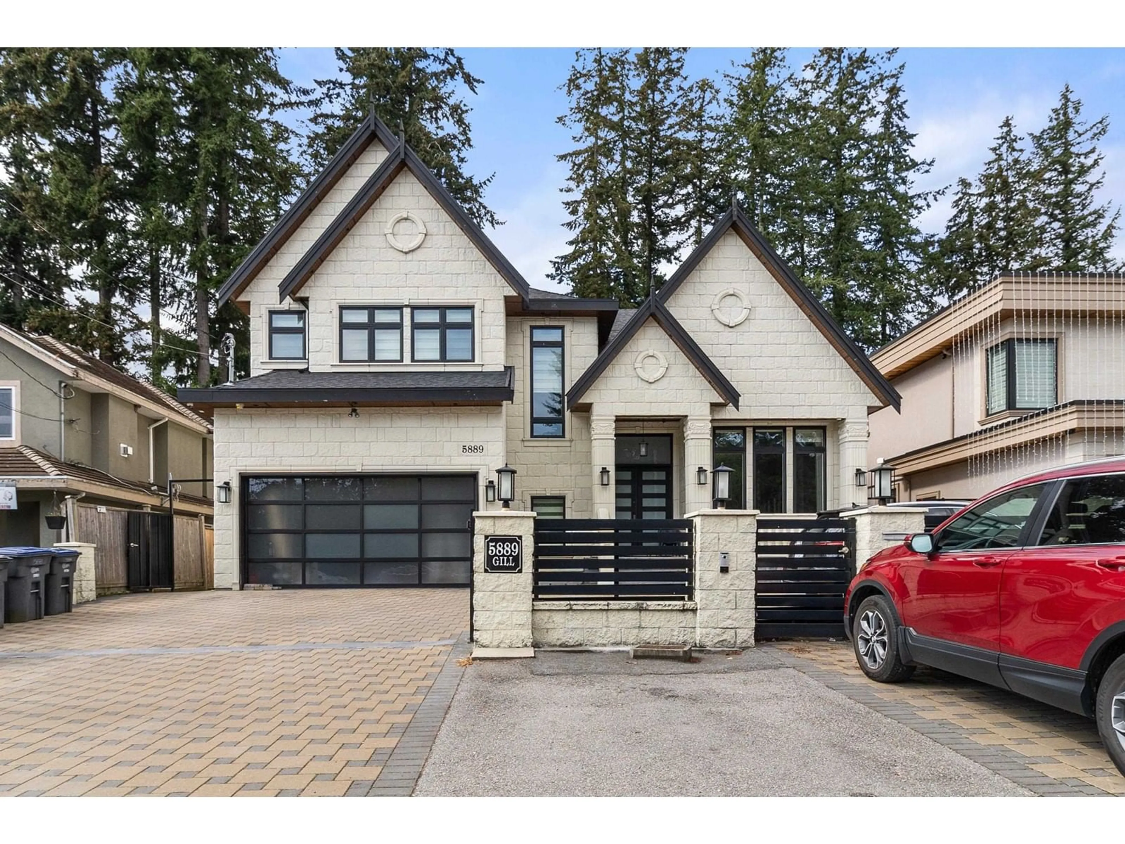 Home with brick exterior material, street for 5889 124A STREET, Surrey British Columbia V3X1X4