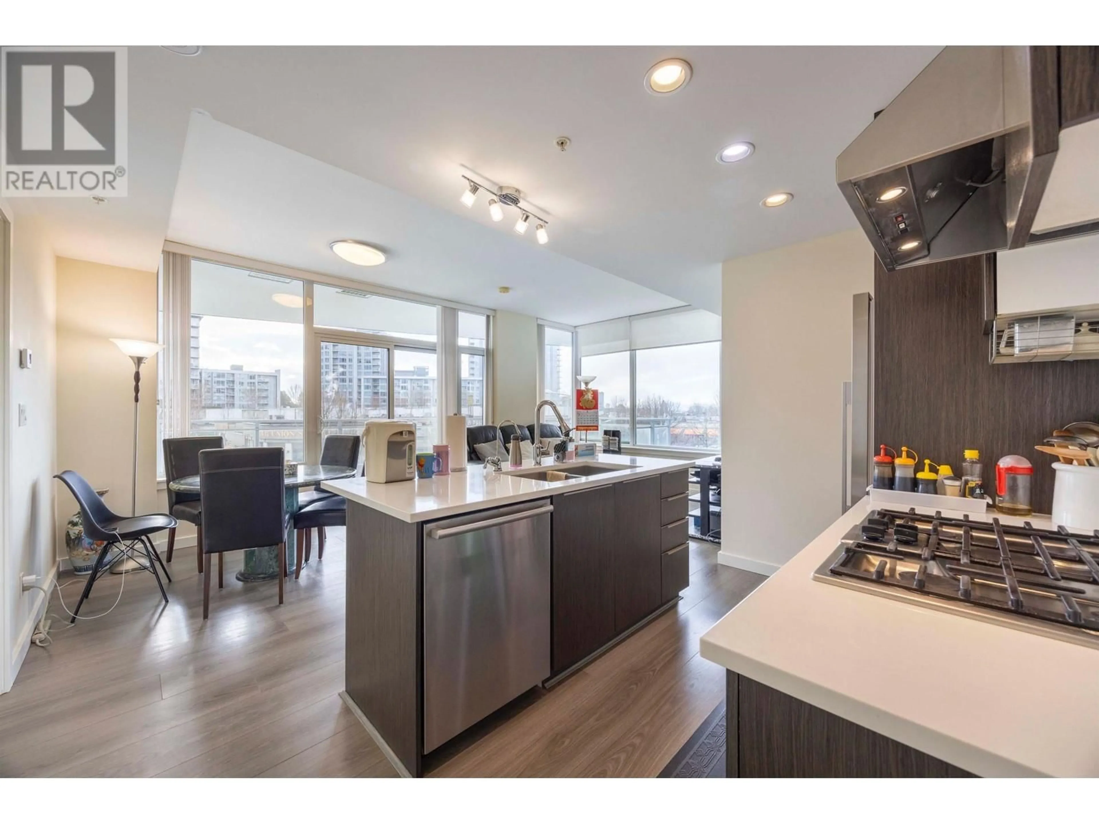 Open concept kitchen, unknown for 306 - 8633 CAPSTAN WAY, Richmond British Columbia V6X0N5