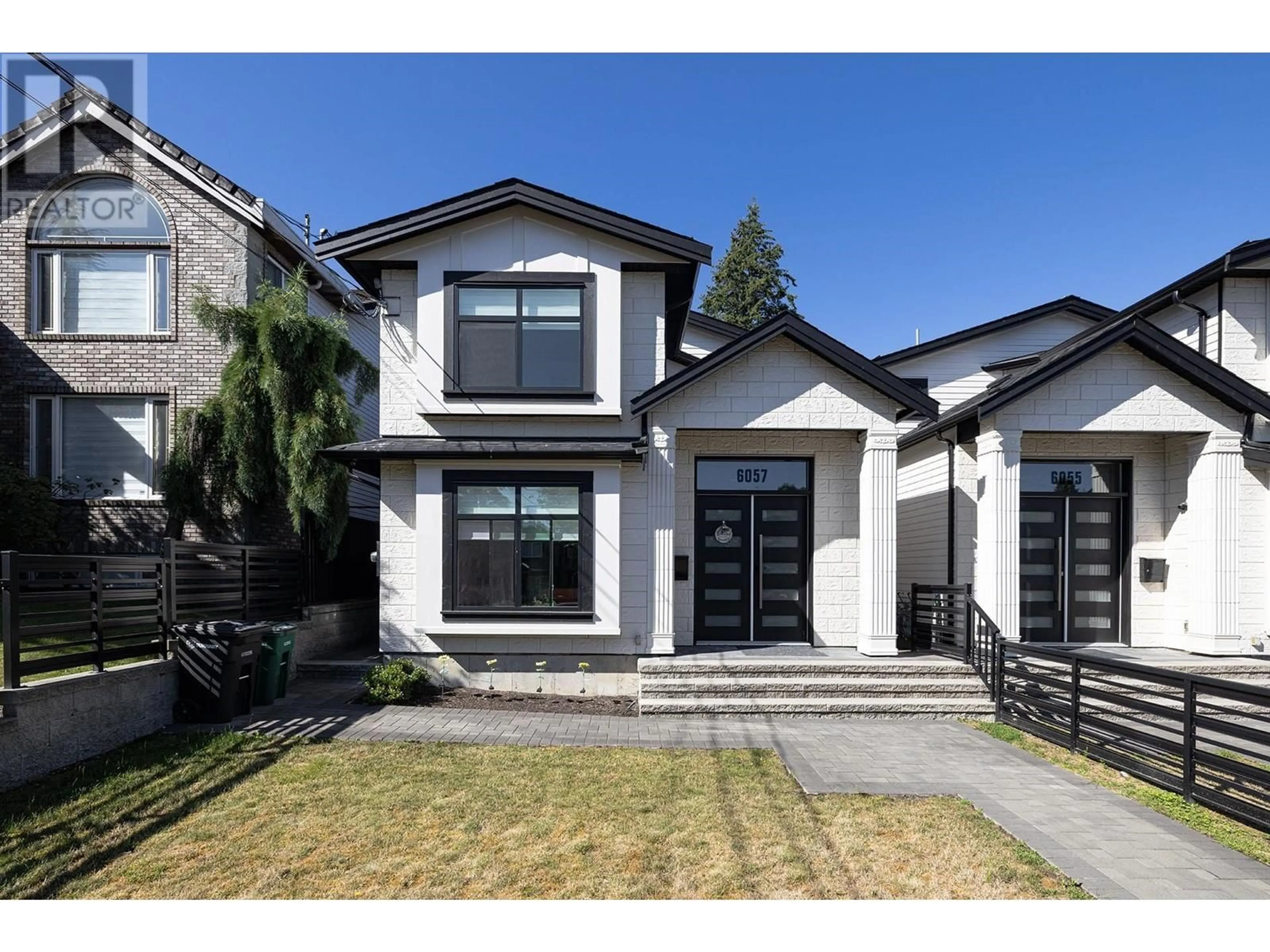 Home with brick exterior material, street for 6057 LEIBLY AVENUE, Burnaby British Columbia V5E3C7