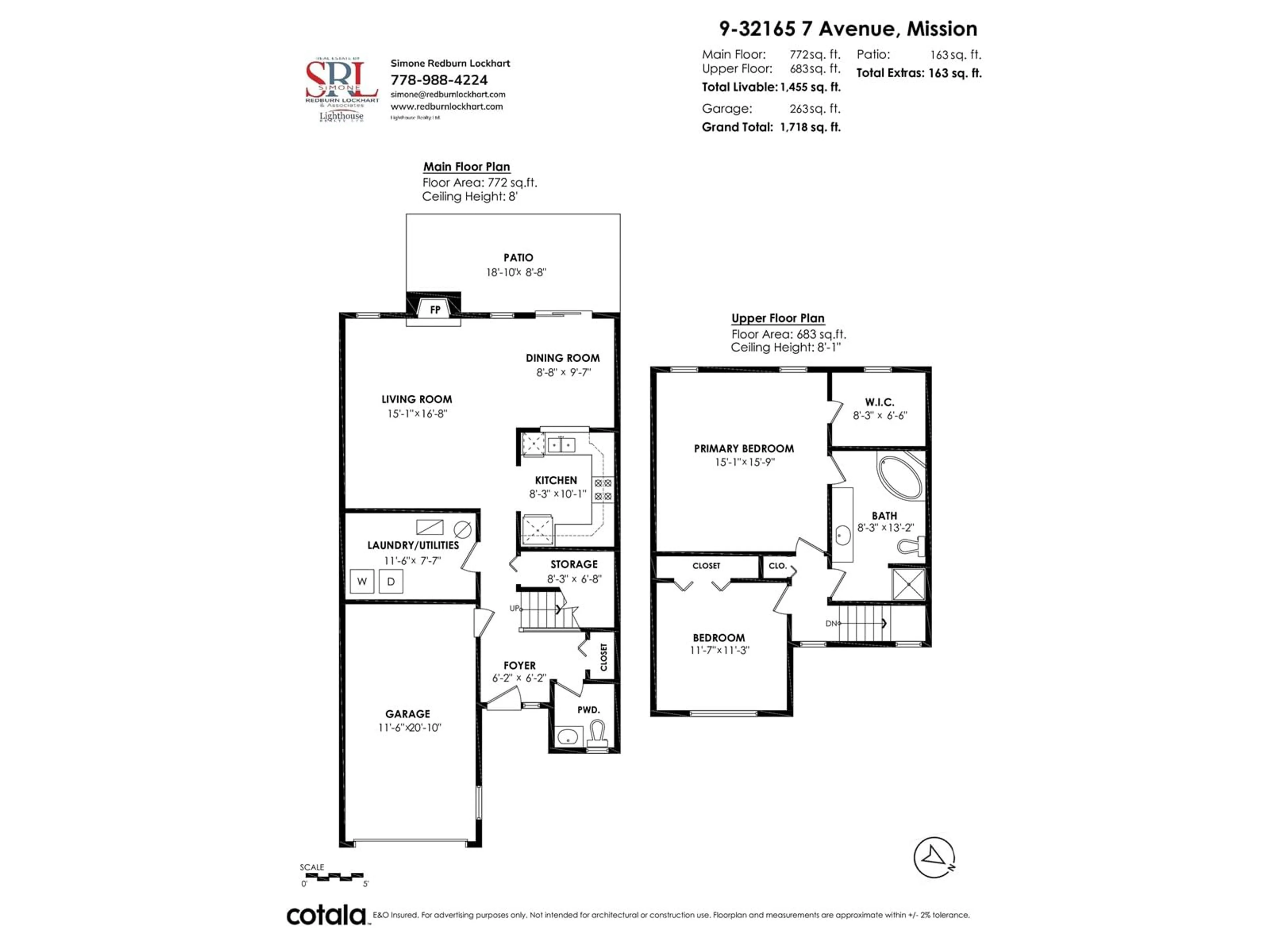 Floor plan for 9 32165 7TH AVENUE, Mission British Columbia V2V2A9